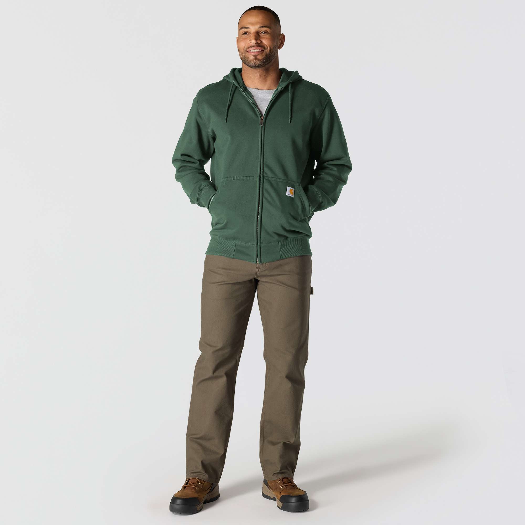Rain Defender® Loose Fit Heavyweight Full-Zip Sweatshirt