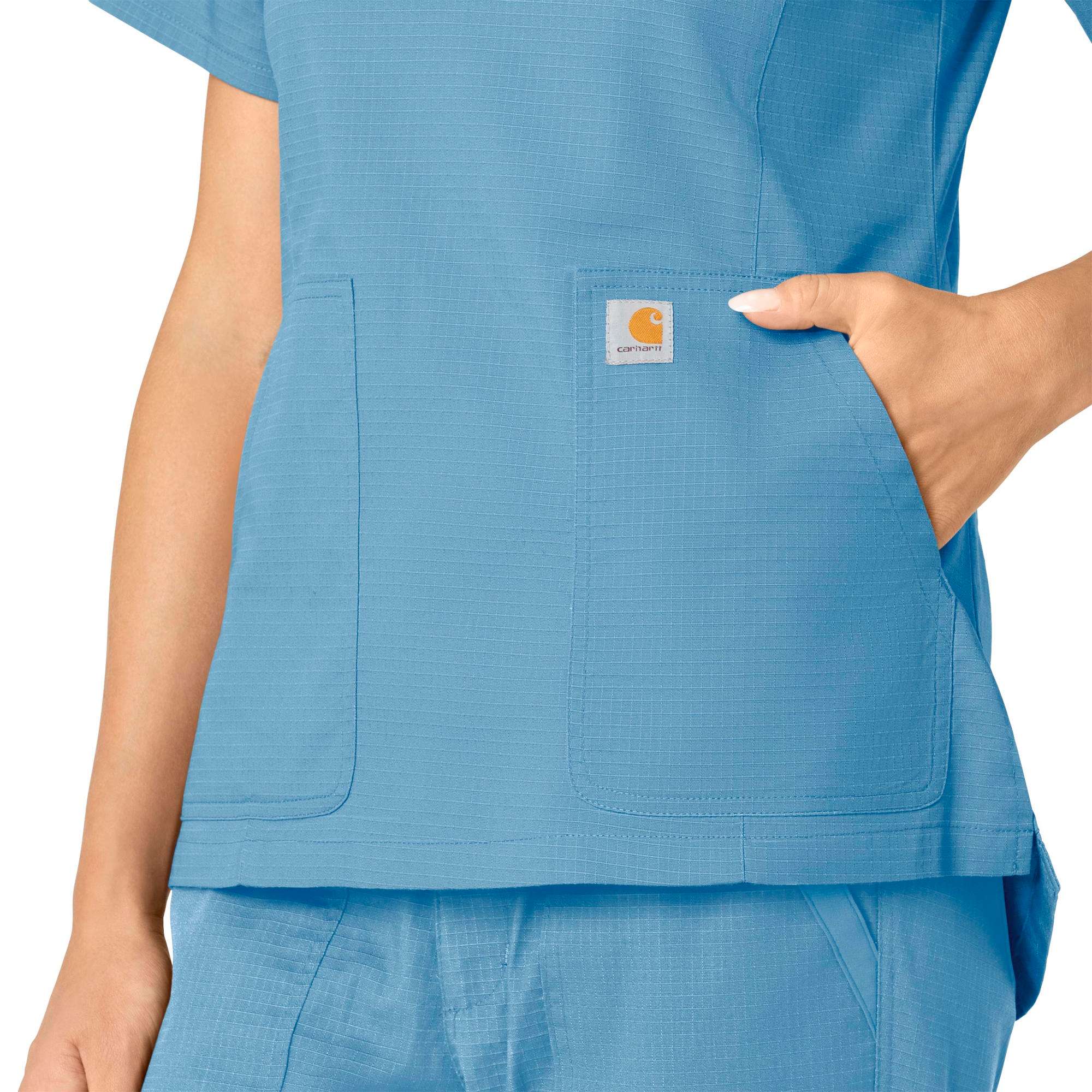 Women's Rugged Flex® Ripstop  V-Neck Scrub Top