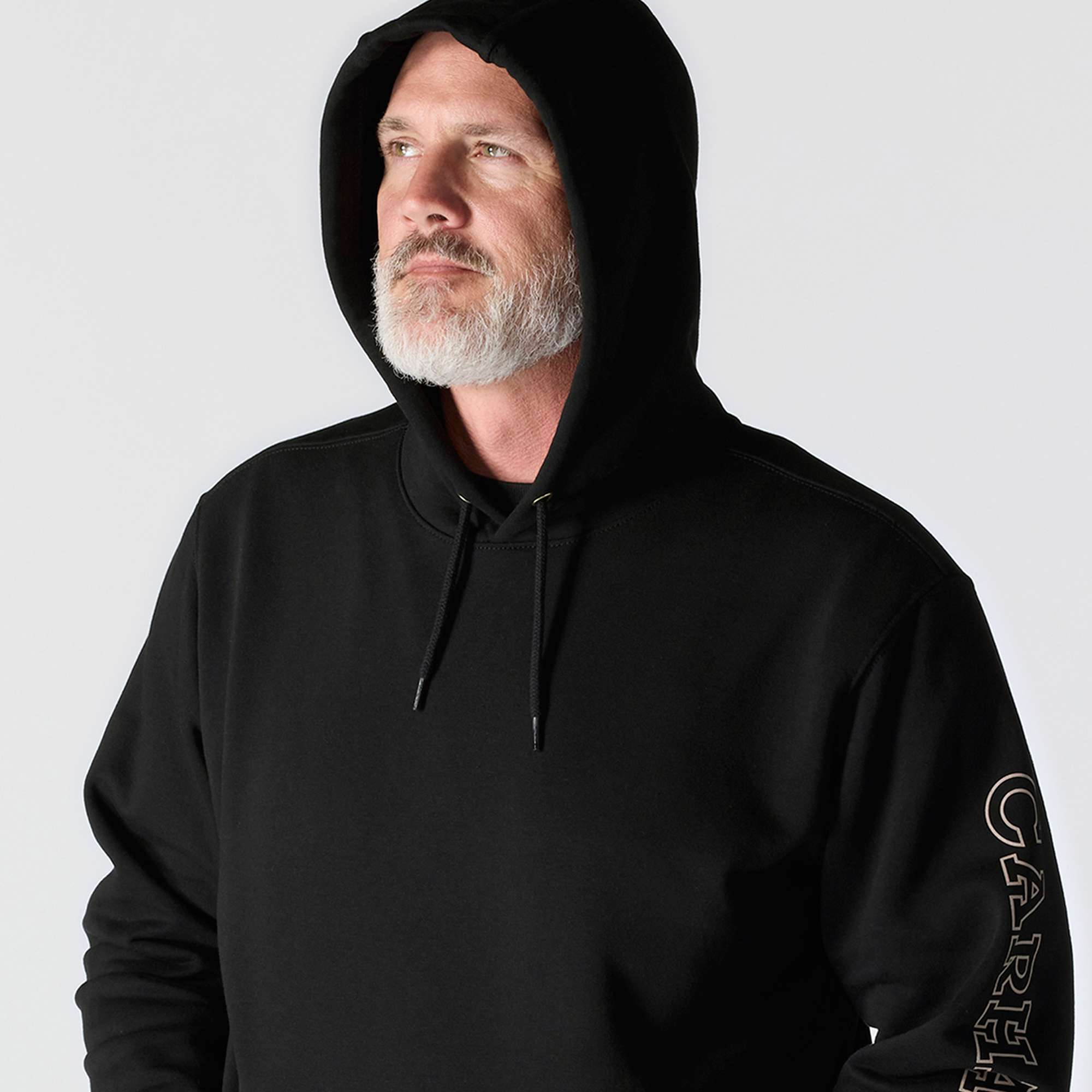 Loose Fit Midweight Camo Graphic Sweatshirt