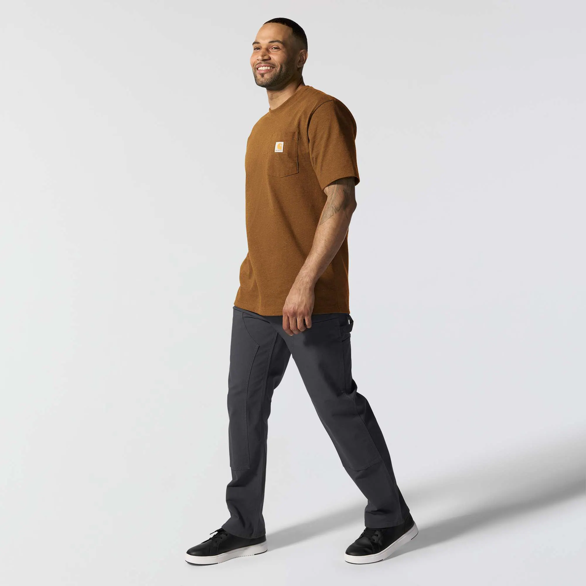 Loose Fit Heavyweight Short-Sleeve Pocket T-Shirt