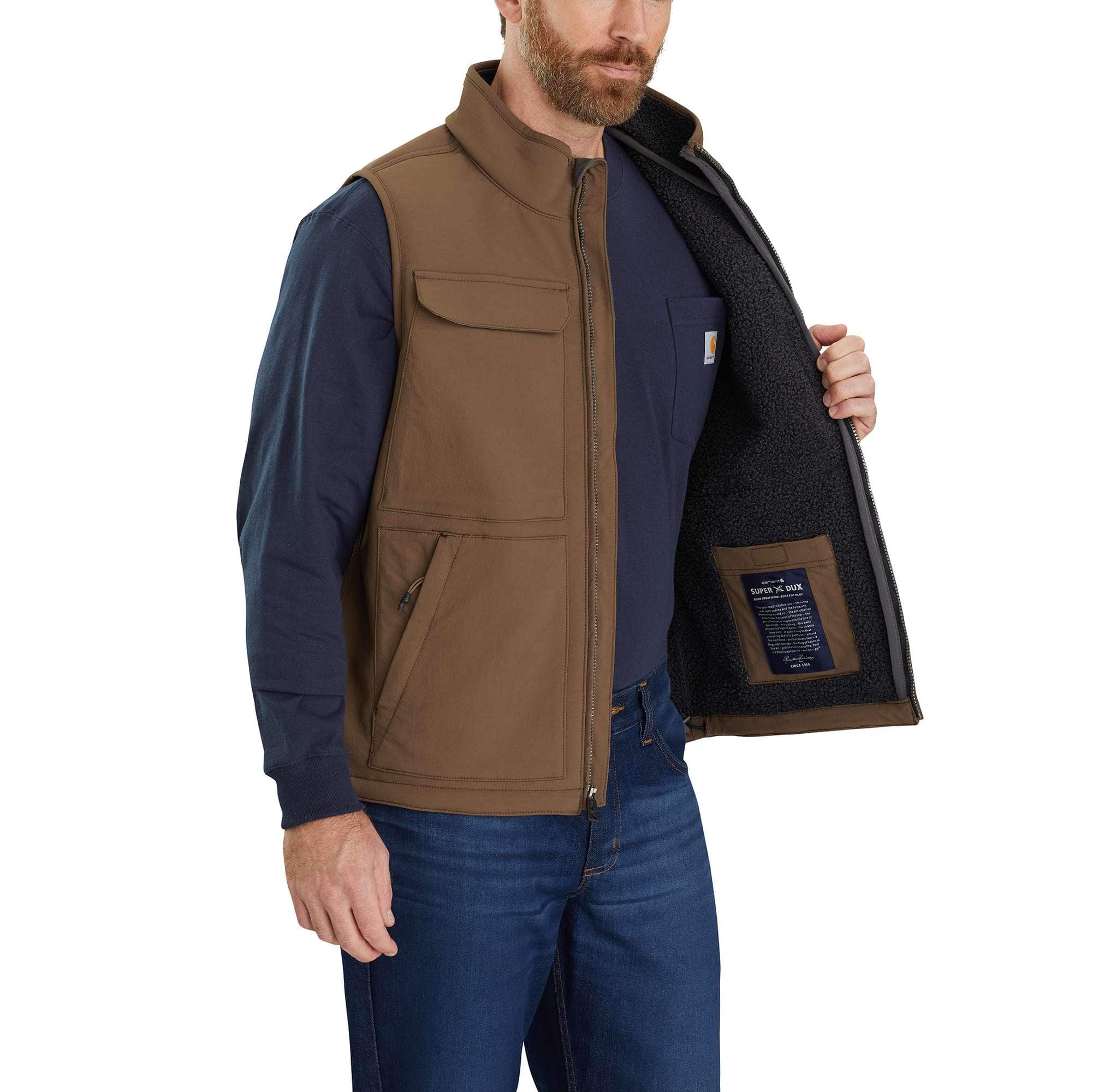 Super Dux™ Relaxed Fit Sherpa-Lined Vest