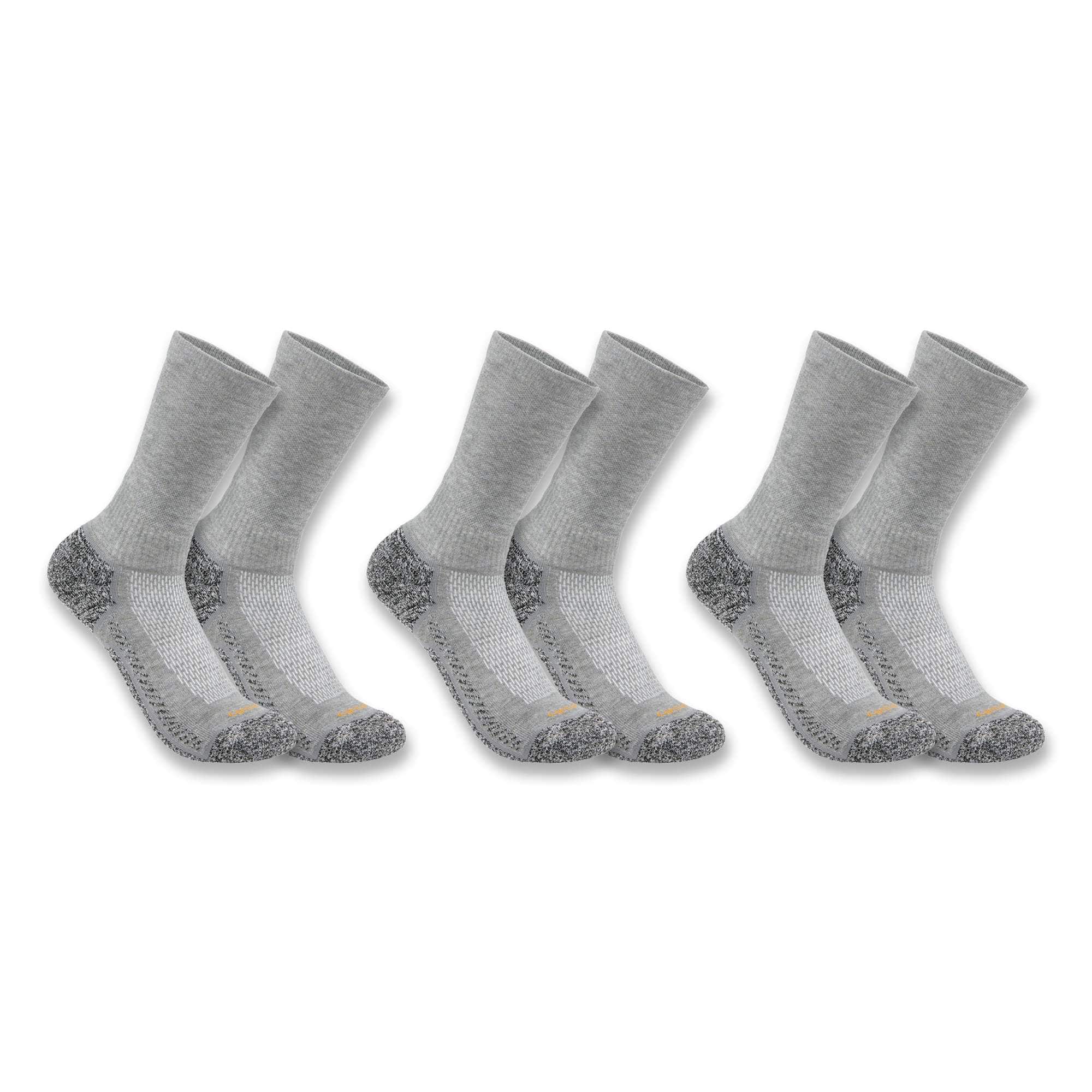 Carhartt Force® Midweight Crew Sock 3-Pack