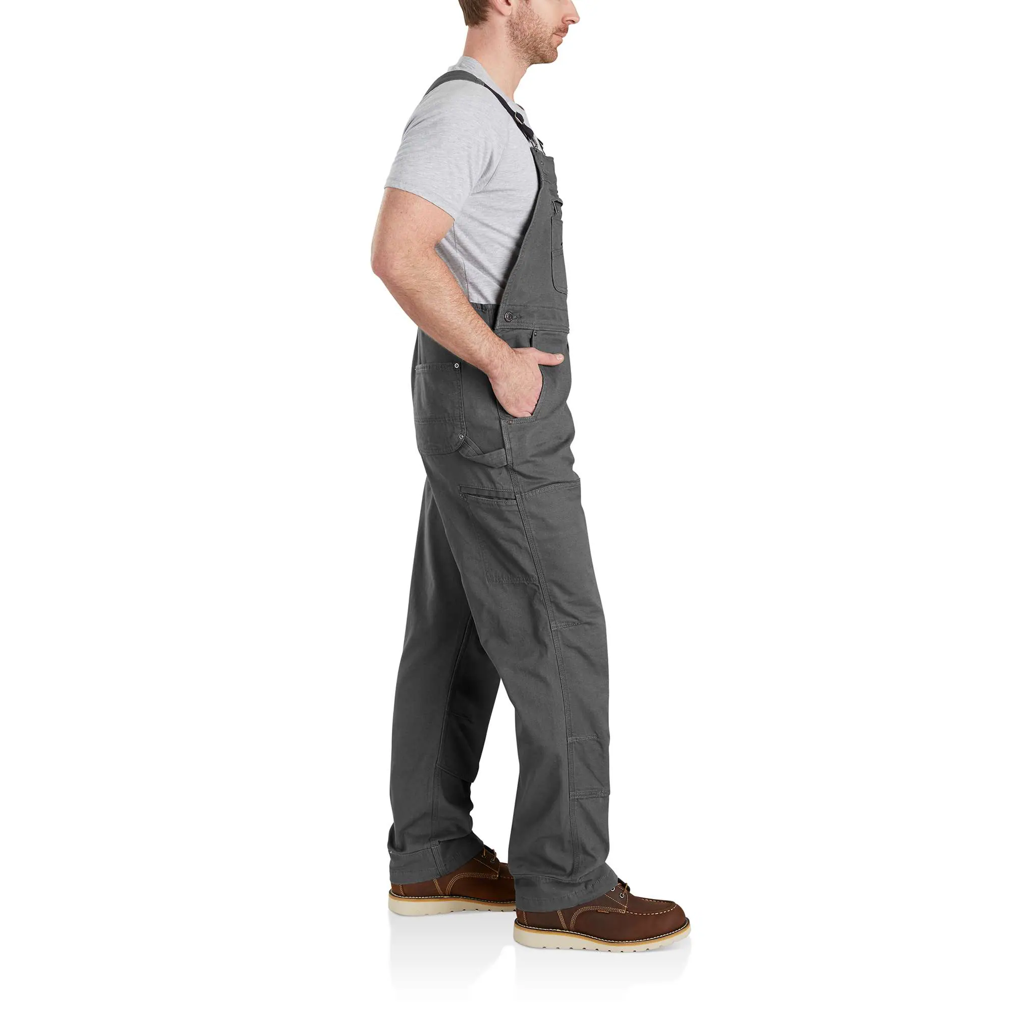 Rugged Flex® Relaxed Fit Canvas Bib Overall