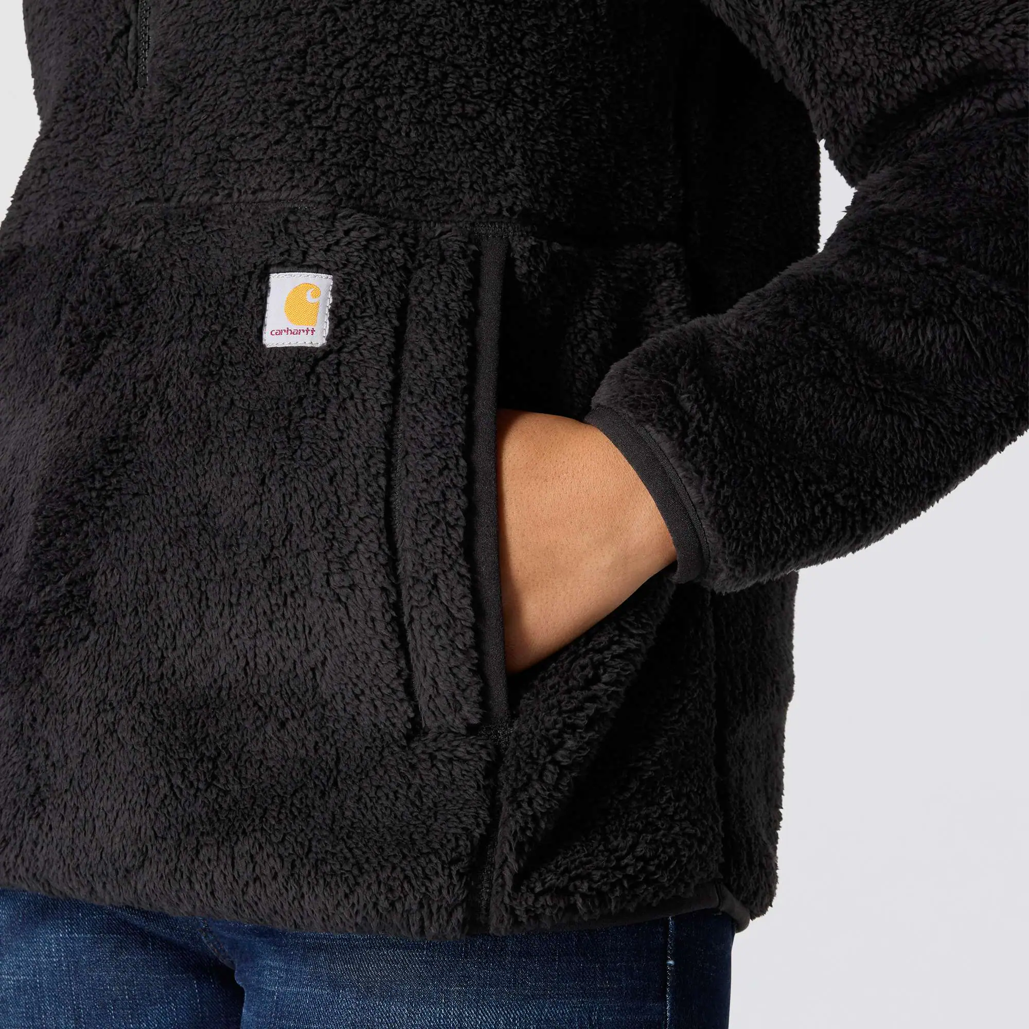 Women's Loose Fit Fleece Pullover - 3 Warmest Rating