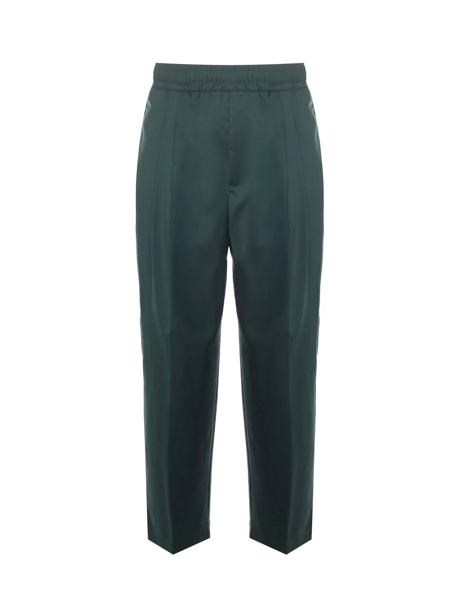 Cool wool trousers | Dark Green
