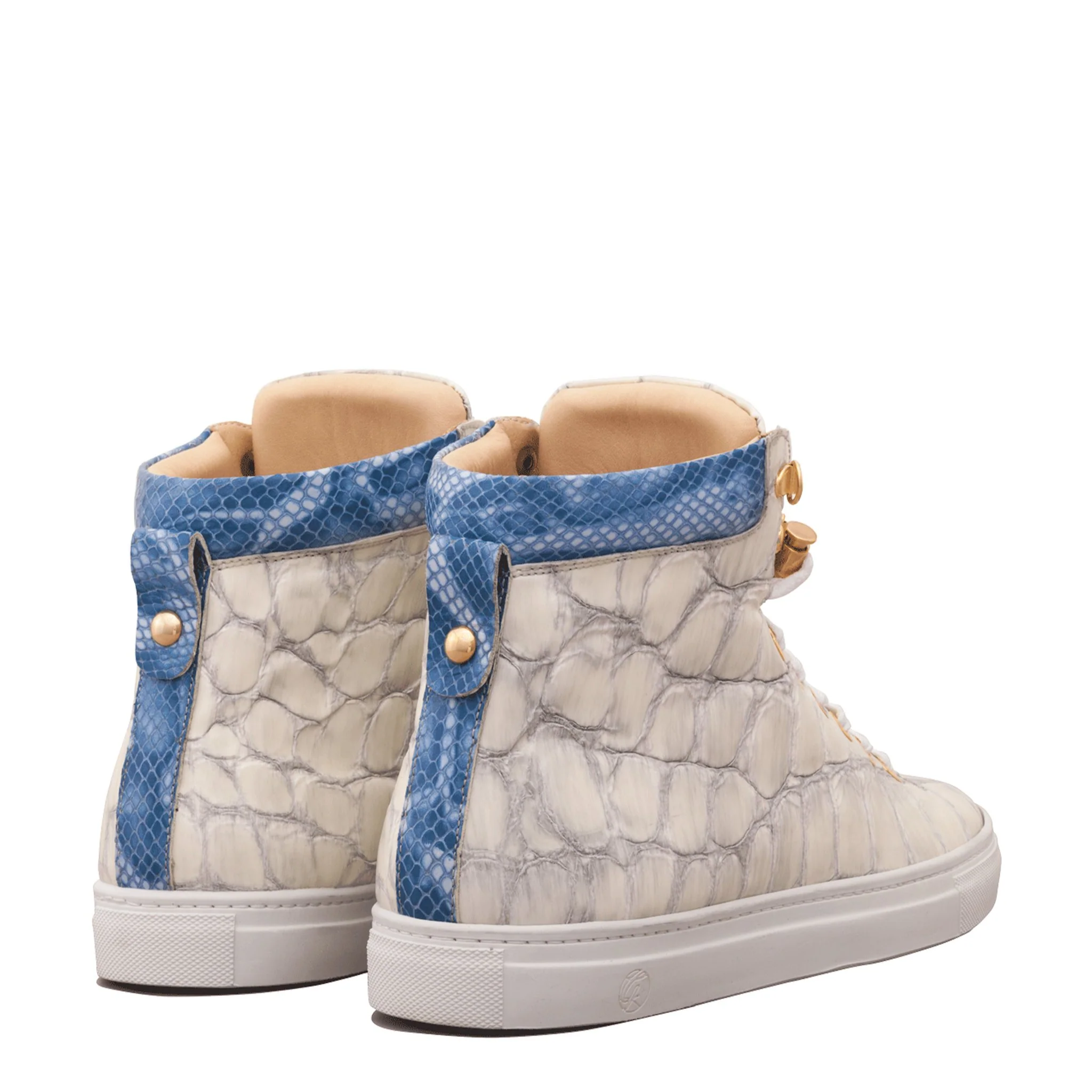 No Limits High White | Blue | Croc Style | Limited Edition