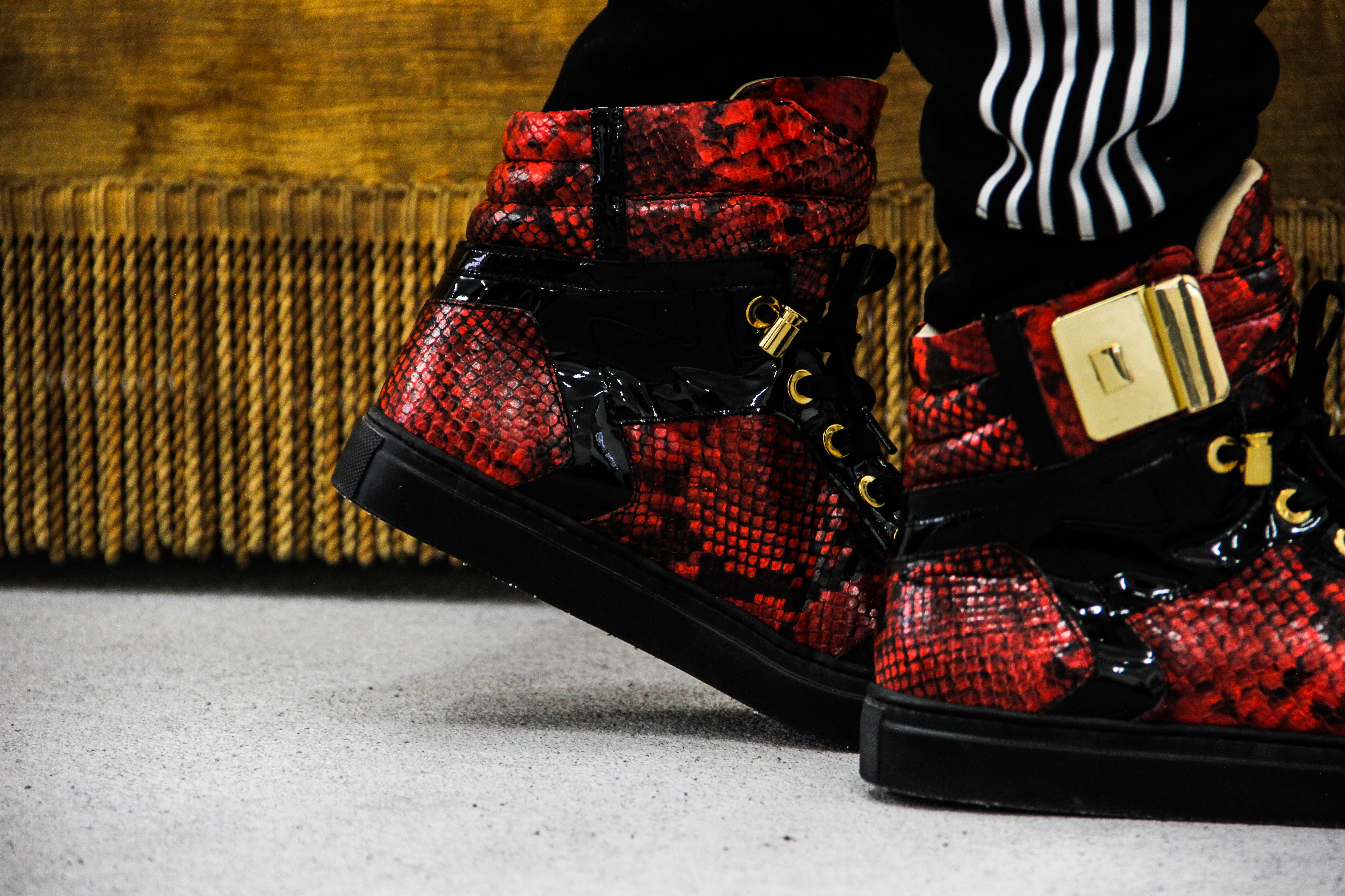 Black Soul Red | Black | Python Mat for NEYMAR | Limited Edition