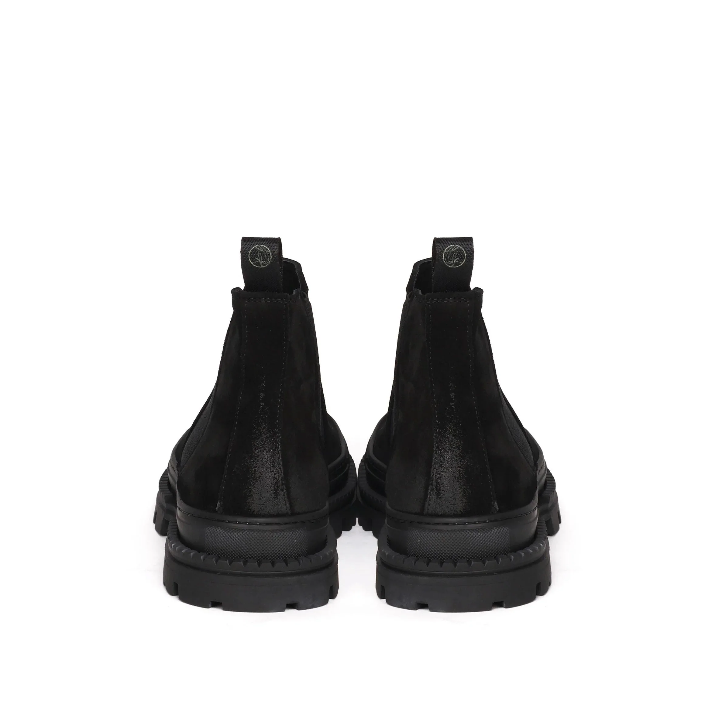 Sergio Ankle Boots | Black | In Suede