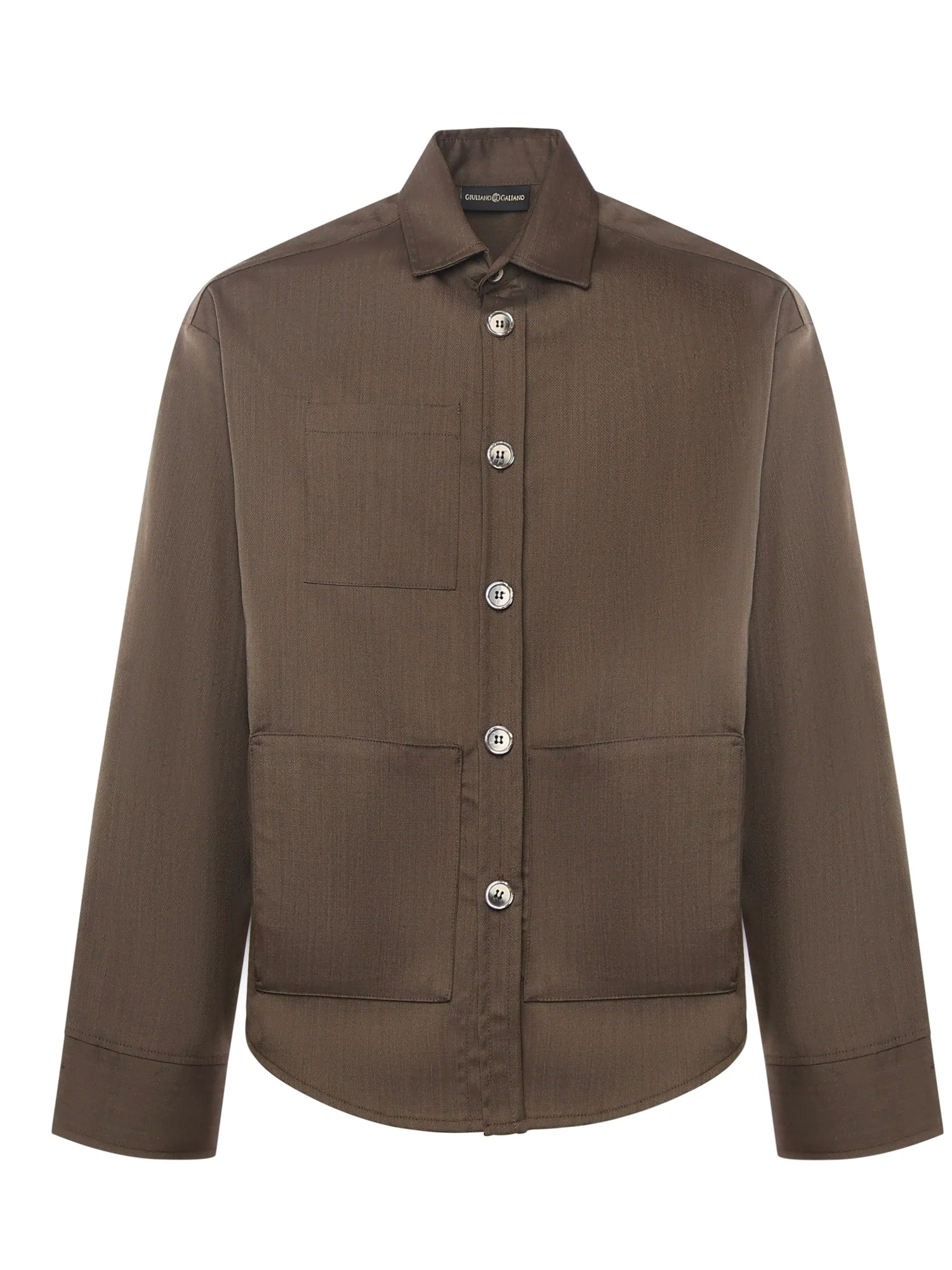 Tobhias wool shirt | Bronze