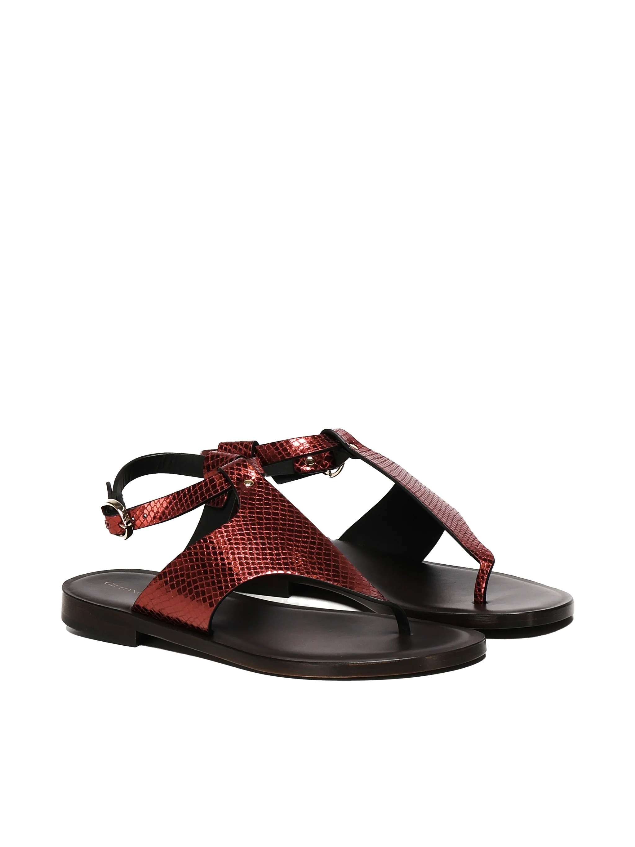 Sissy Sandals | Bordeaux