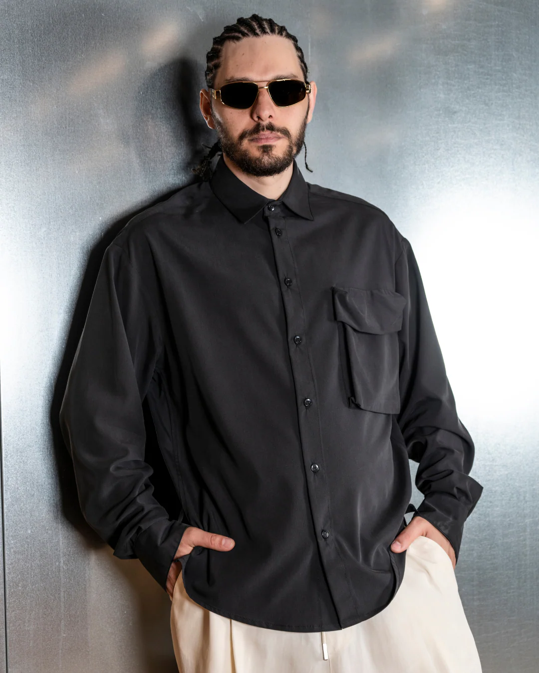 Shirt With Chest Pocket