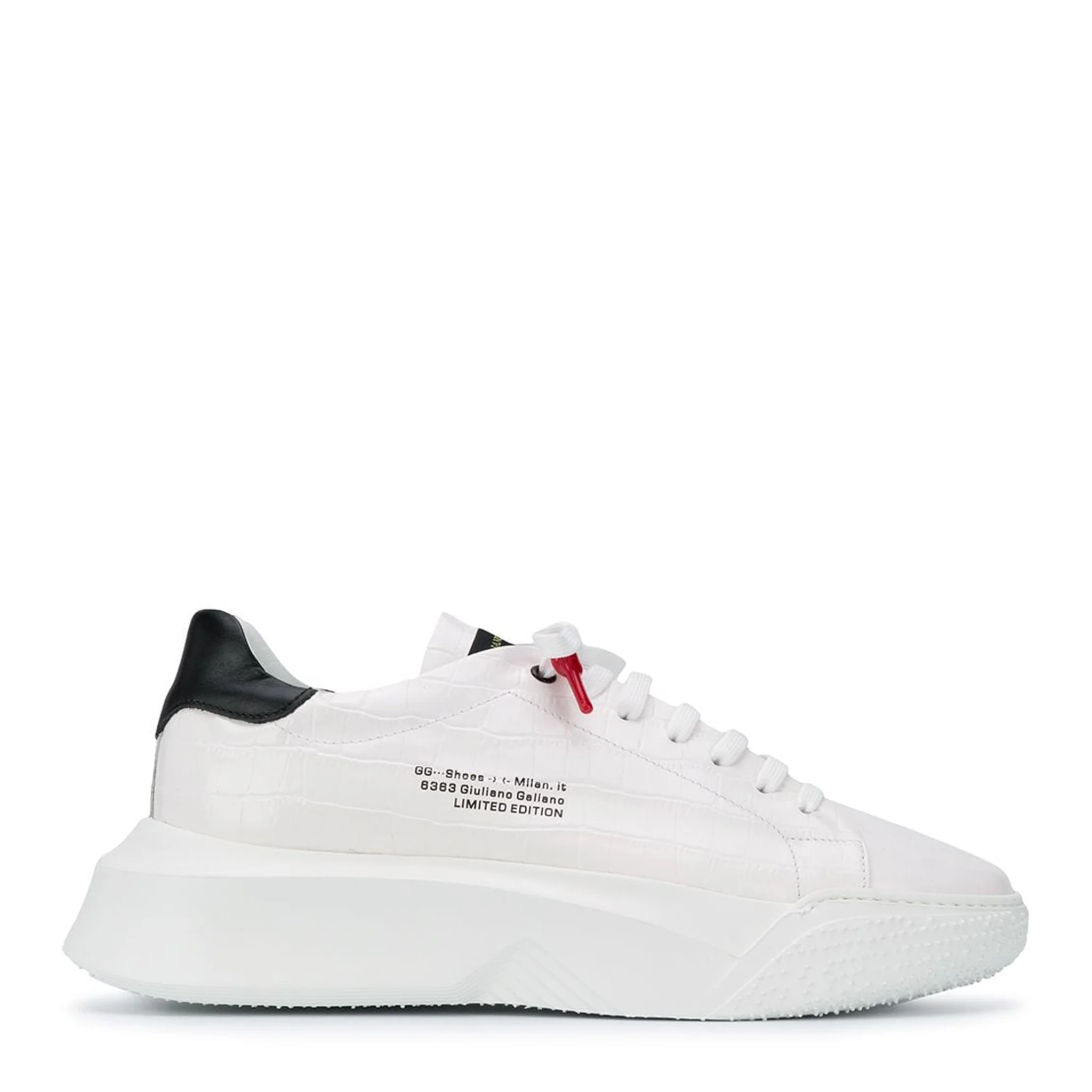 Nemesis White | Croc Style | Black | Woman