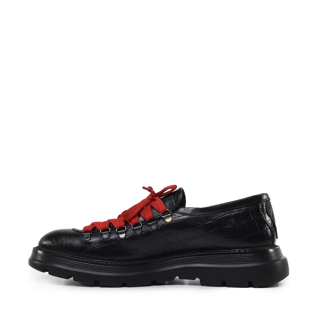 Pyso Mocassins | Black | Leather