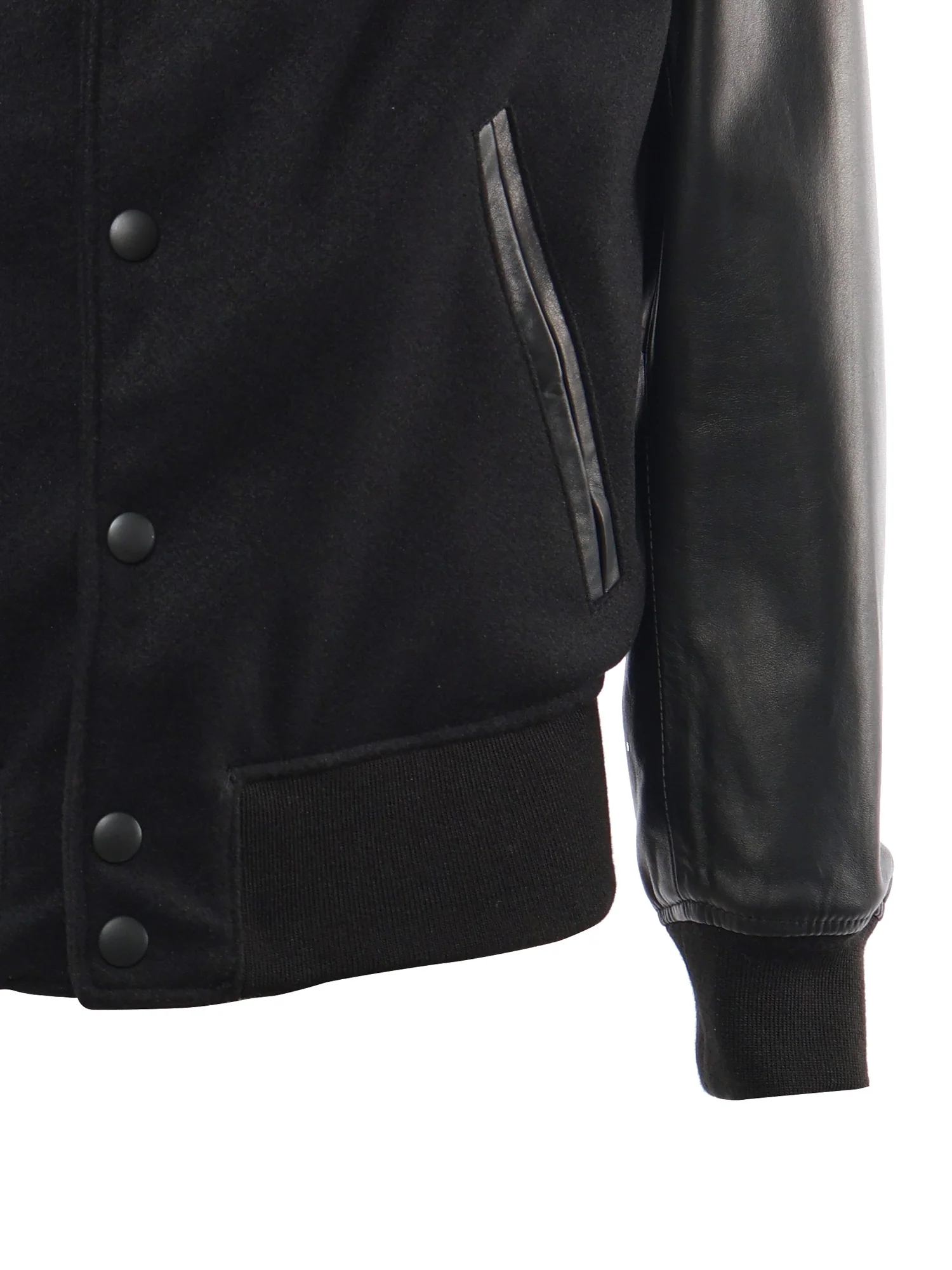 #Bosslife Varsity Jacket | Black