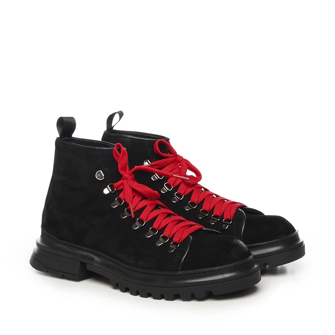 Ronnie Suede Shoes | Black