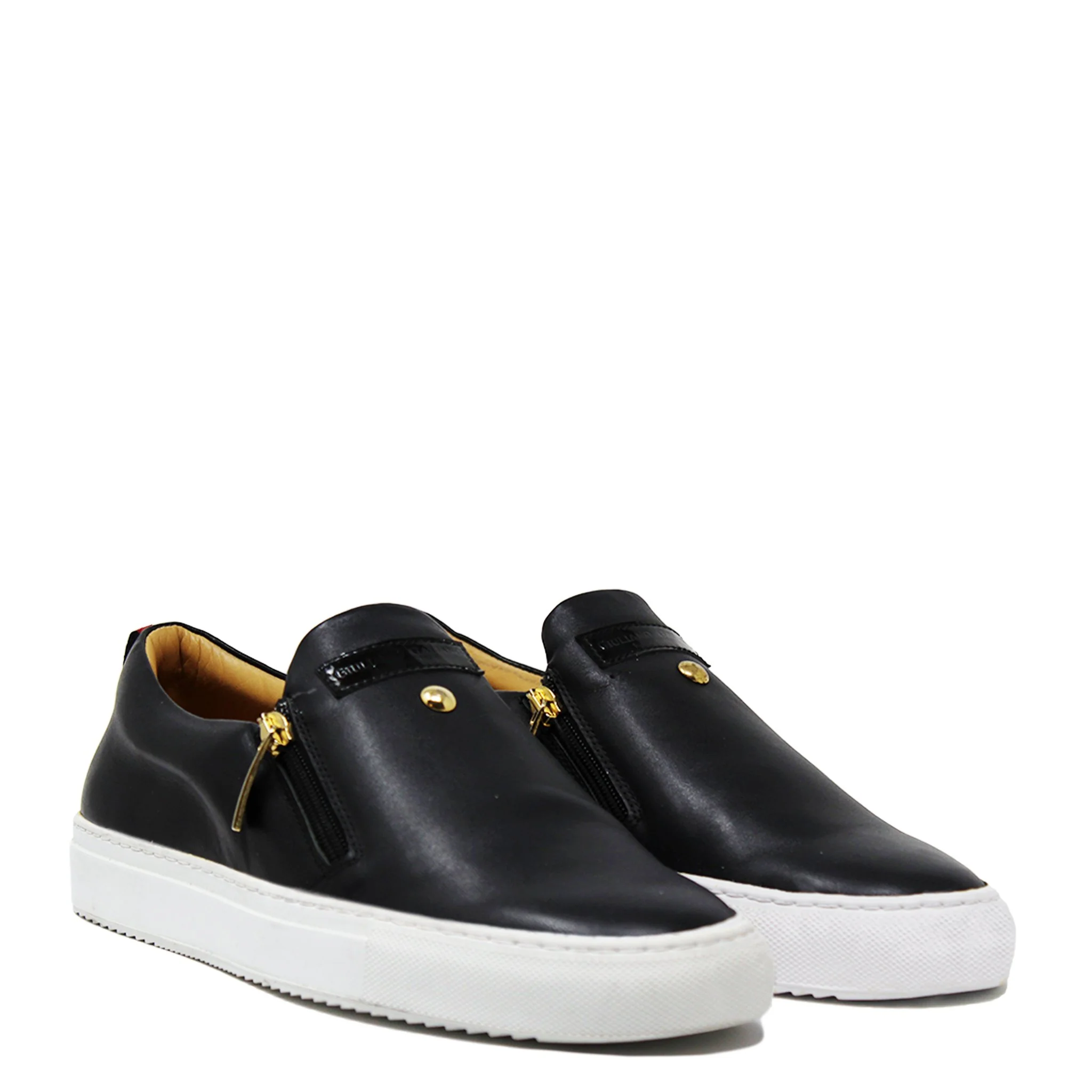 Slip-On Black | Black | Leather