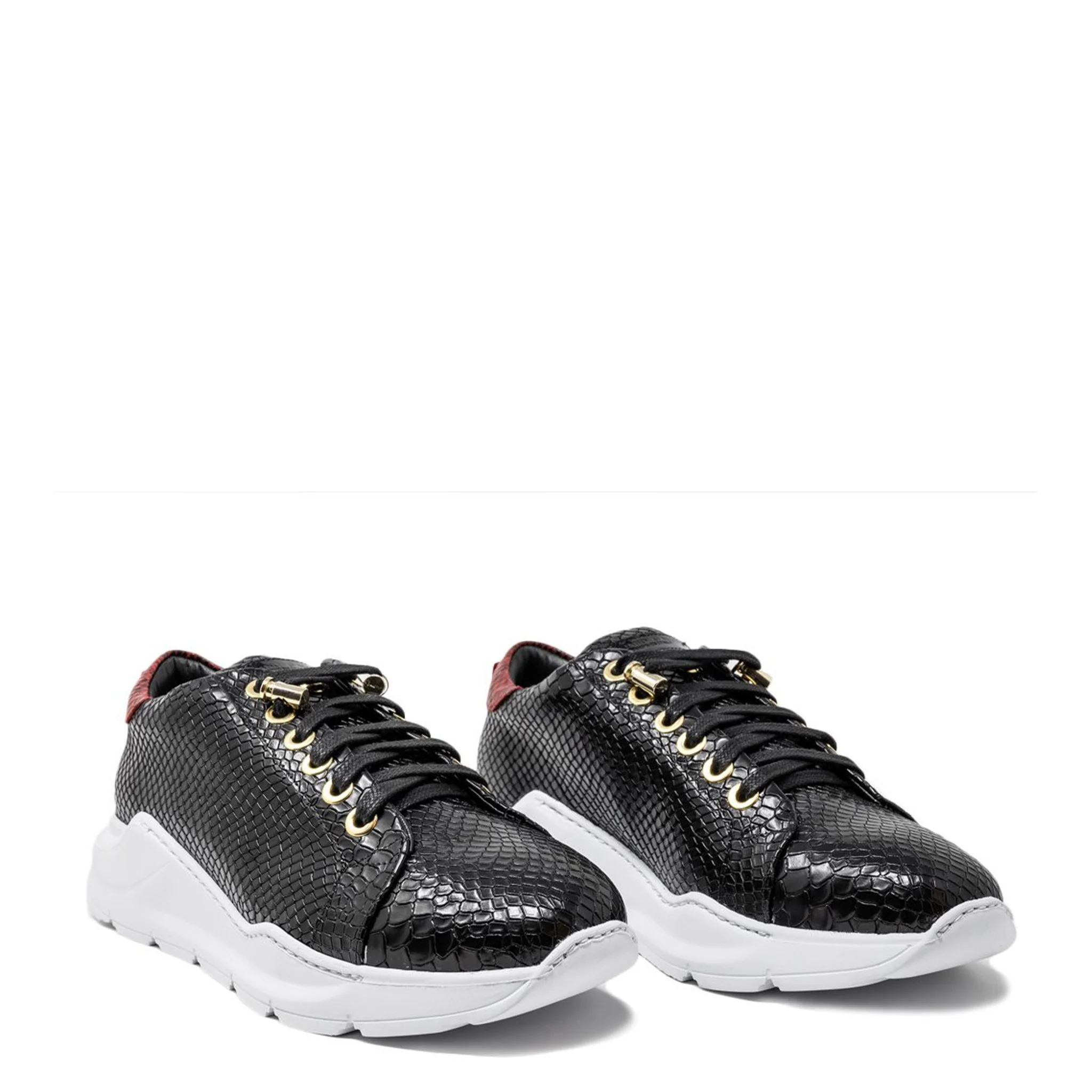 Fire Low Black | Red Python | Limited Edition