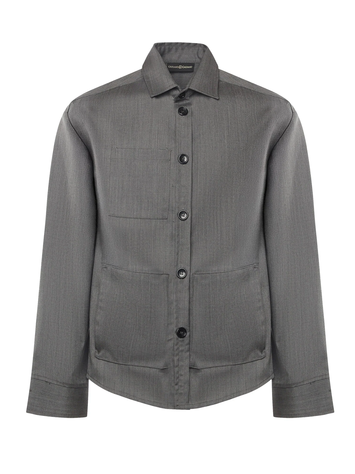 Tobhias wool shirt | Grey
