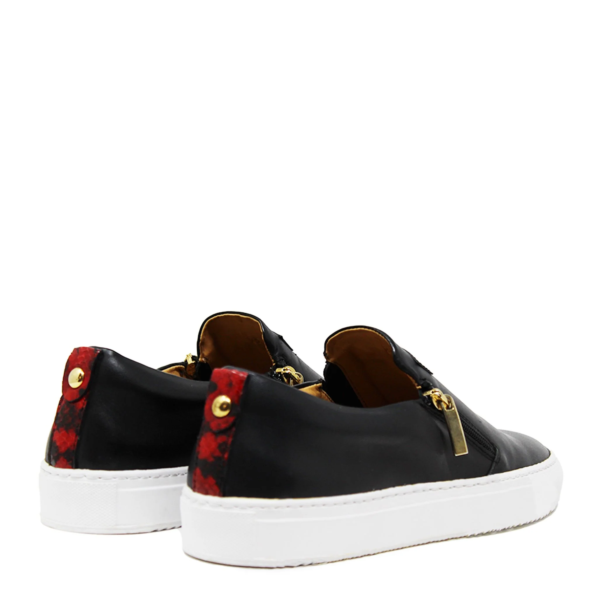 Slip-On Black | Black | Leather