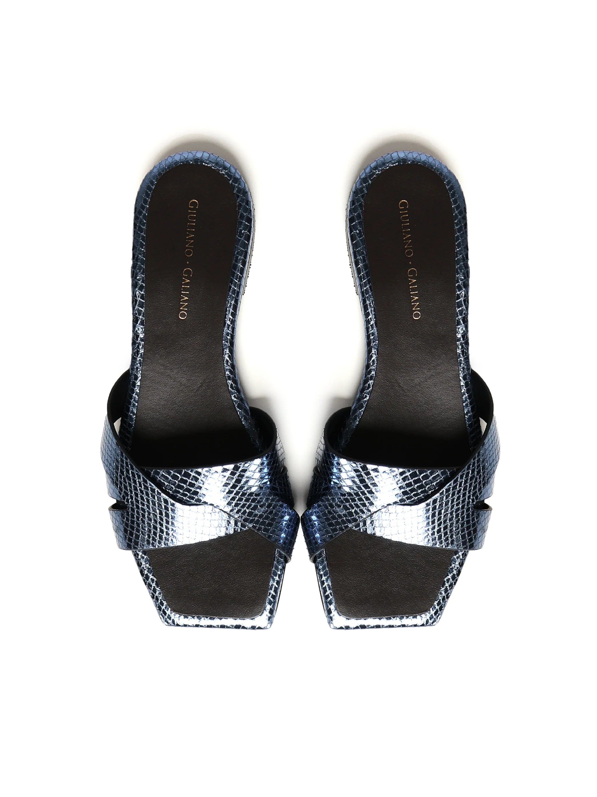 Miryam Flat Sandals | Blue