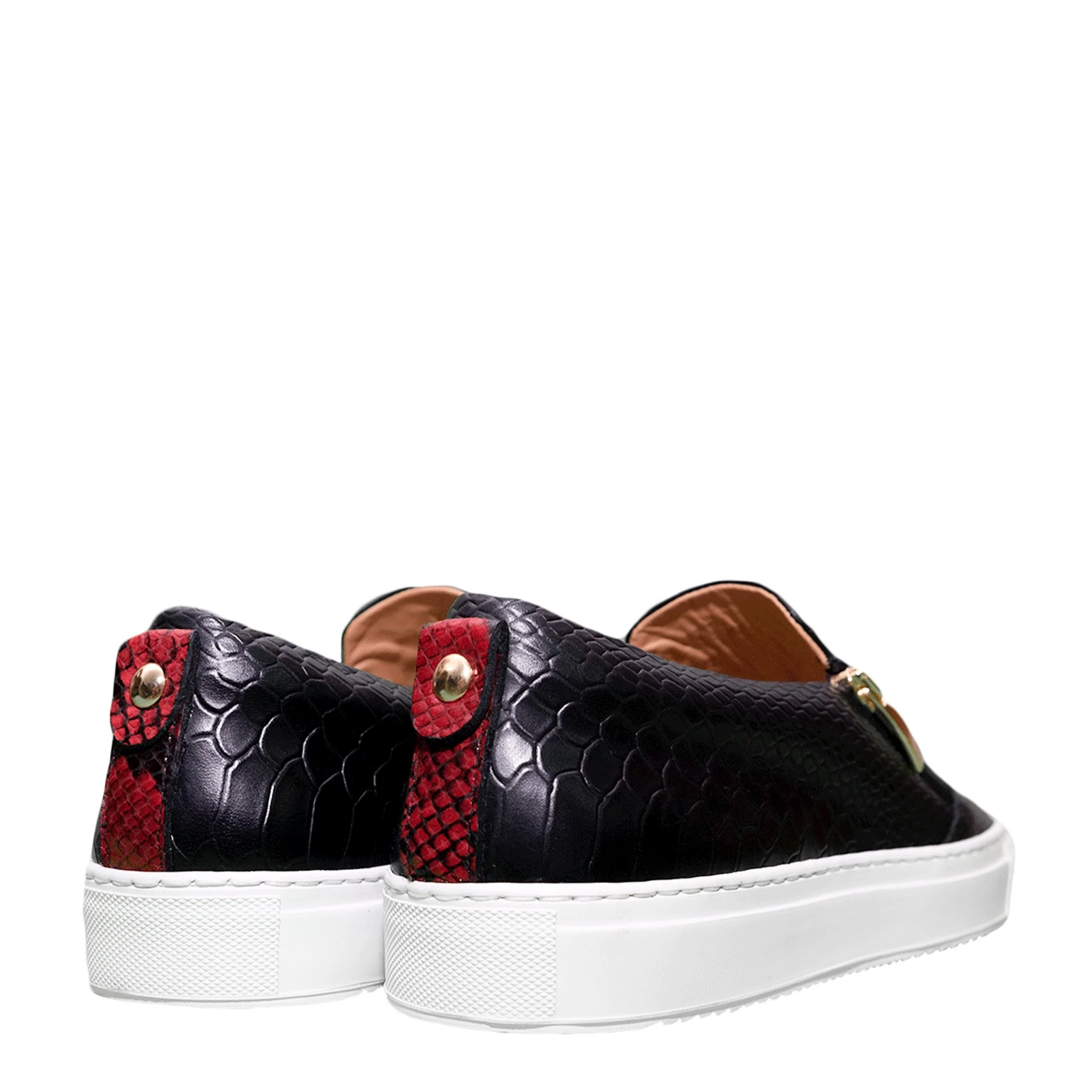 Slip-On Black | Red | Python | Limited Edition