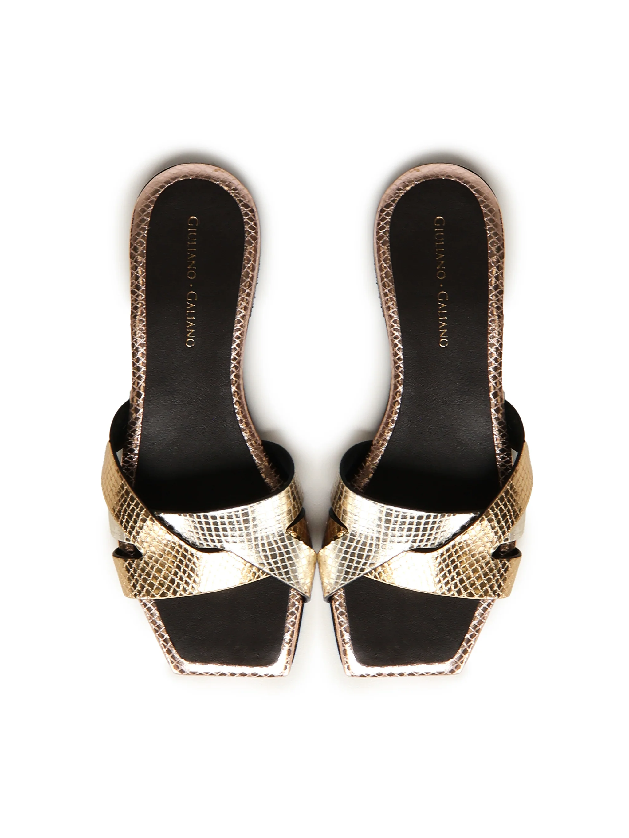 Miryam Flat Sandals | Platinum