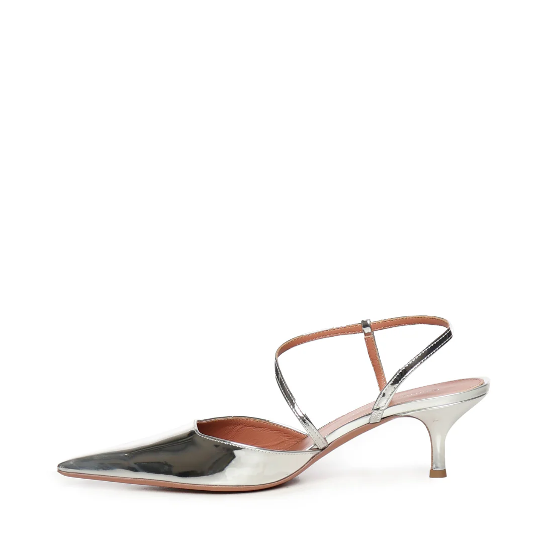 Demi Sandal | Pelle | Silver