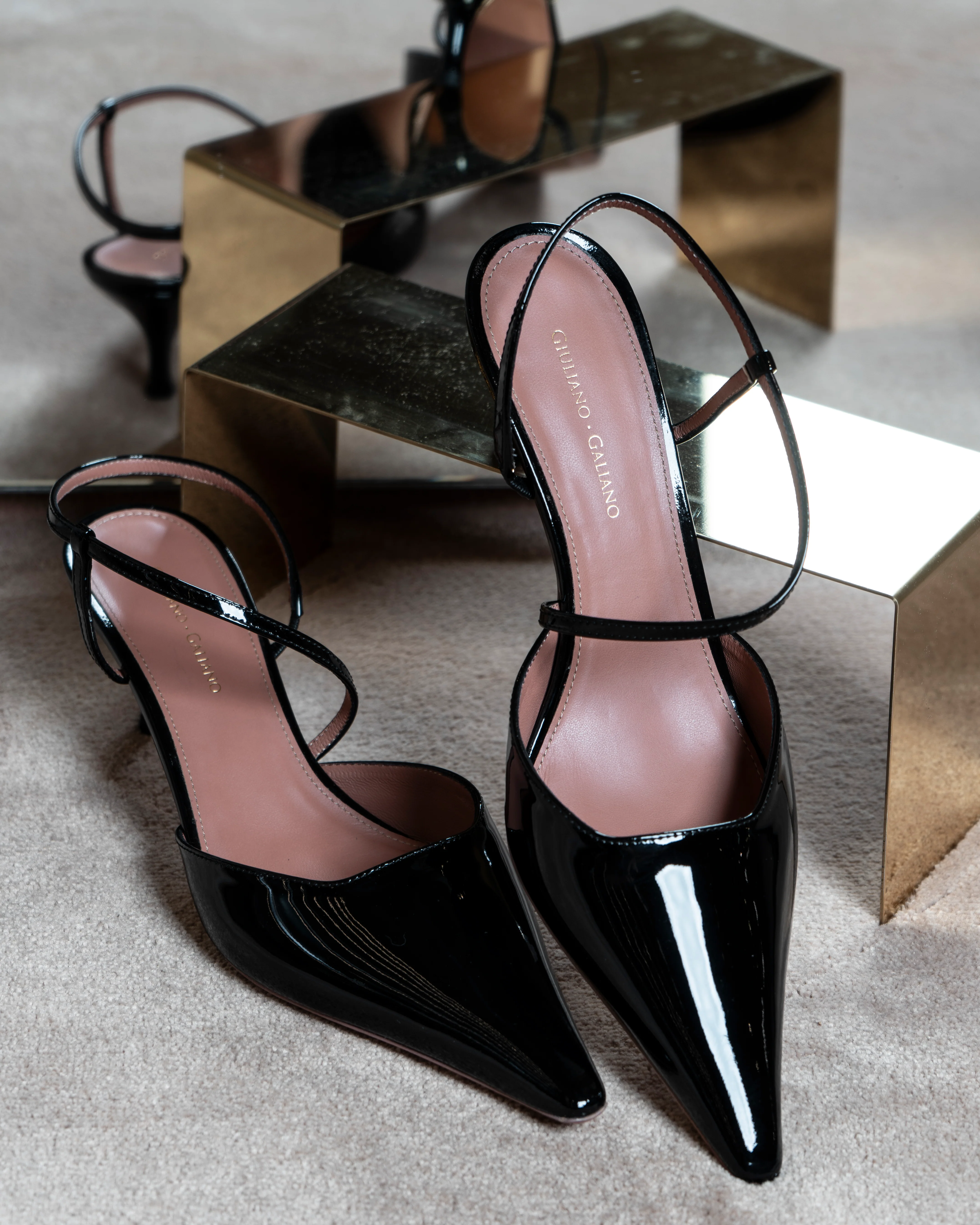 Demi Sandal | Pelle | Black