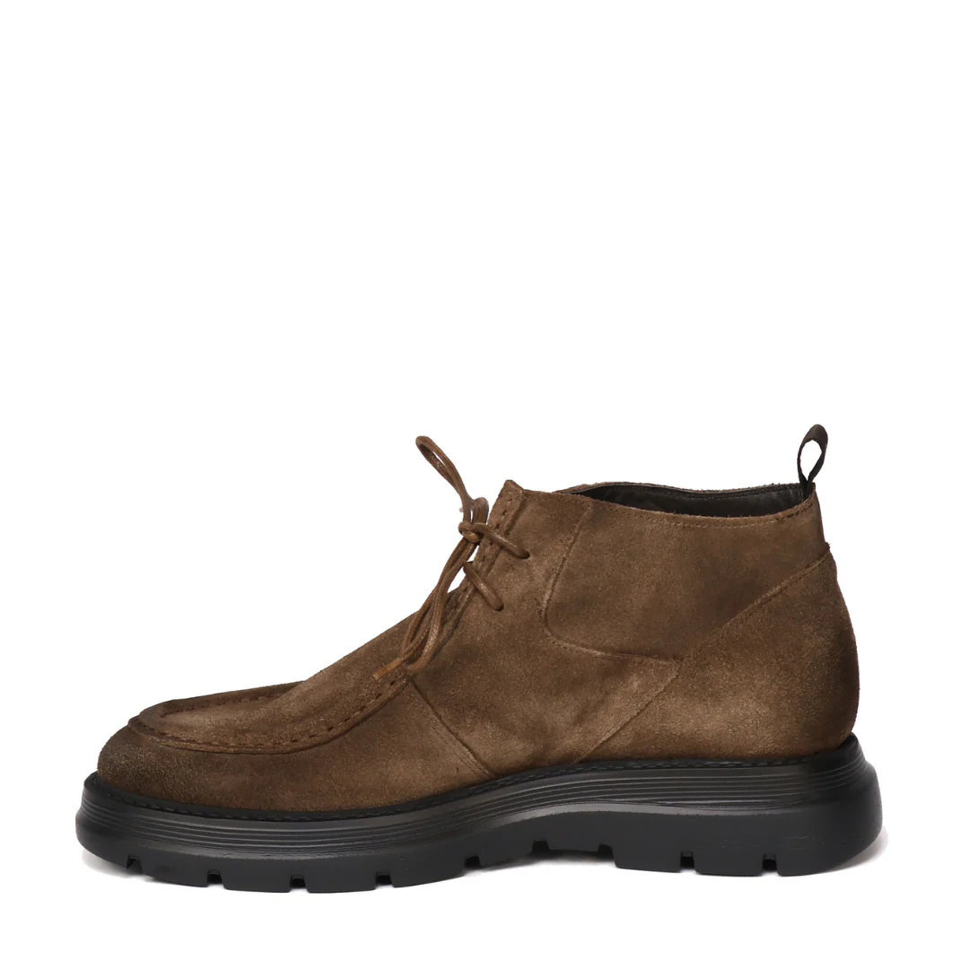 Polacchine Caviar | Brown | In suede