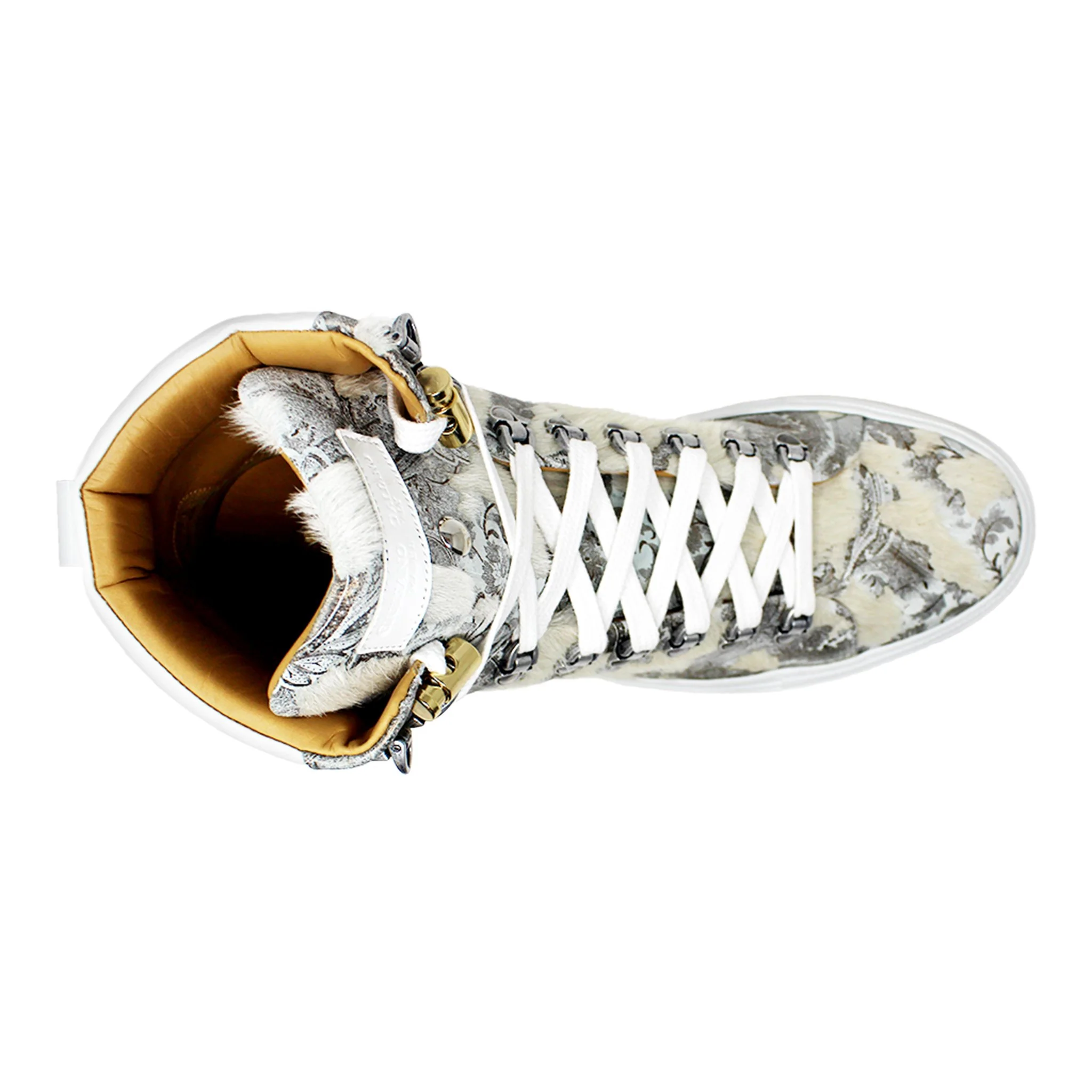 No Limits High | White Silver Cavallino | Limited Edition