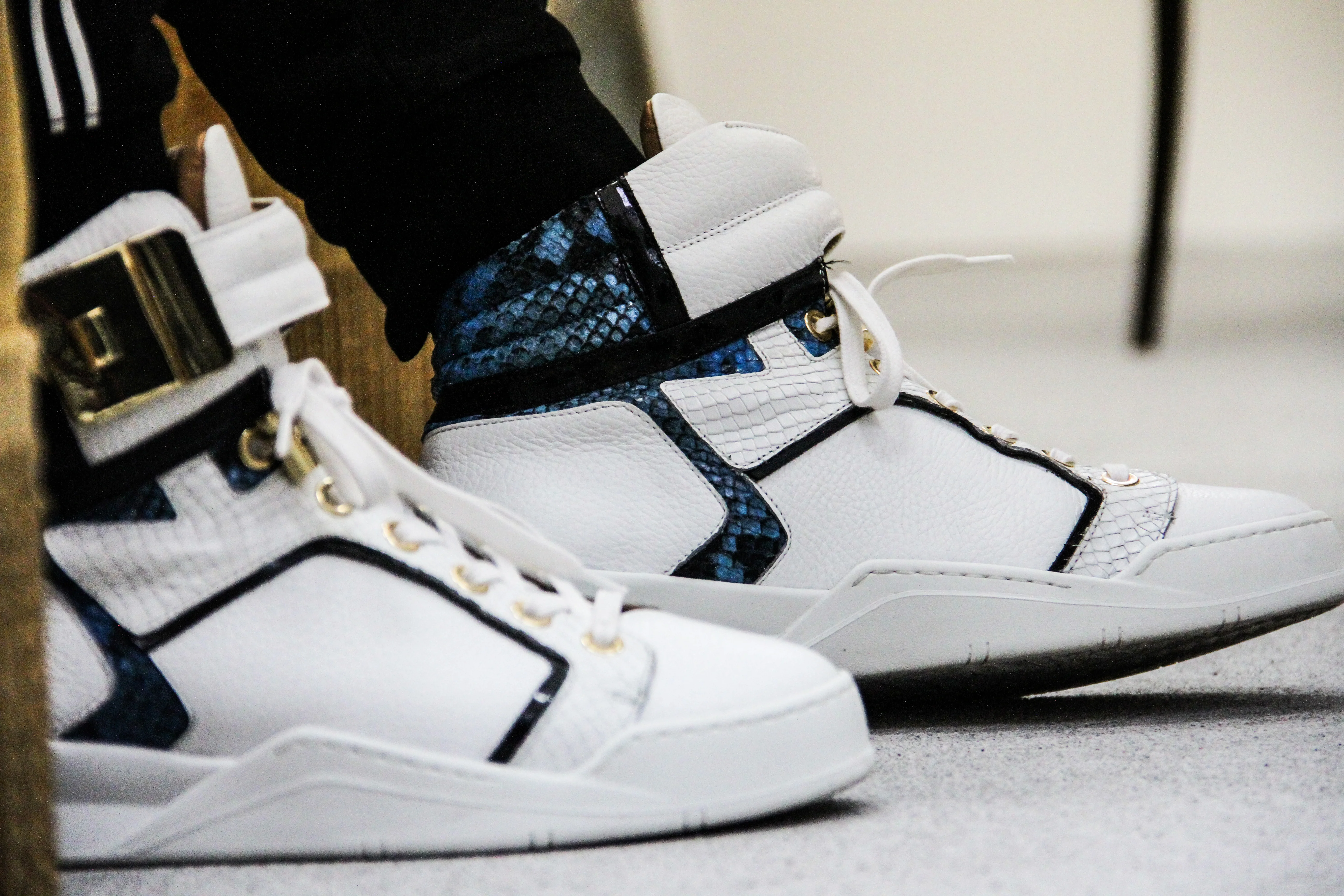 Black Soul White | Blue | Leather | Limited Edition