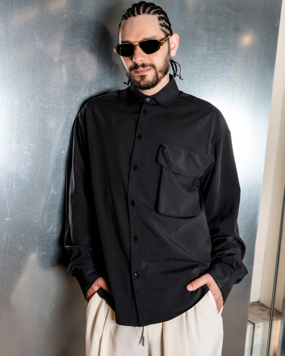 Shirt With Chest Pocket