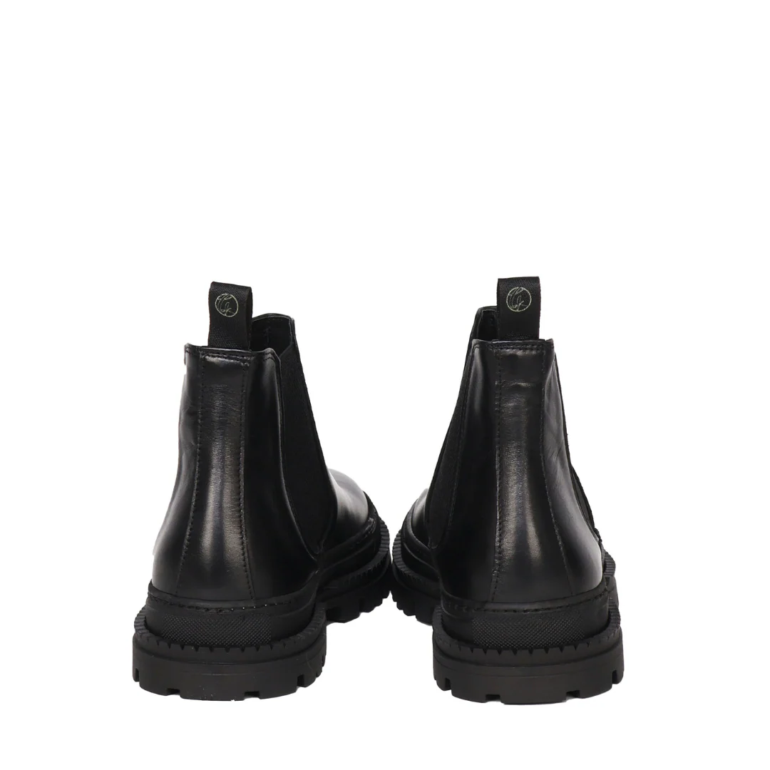 Sergio Leather Boots | Black | In Suede