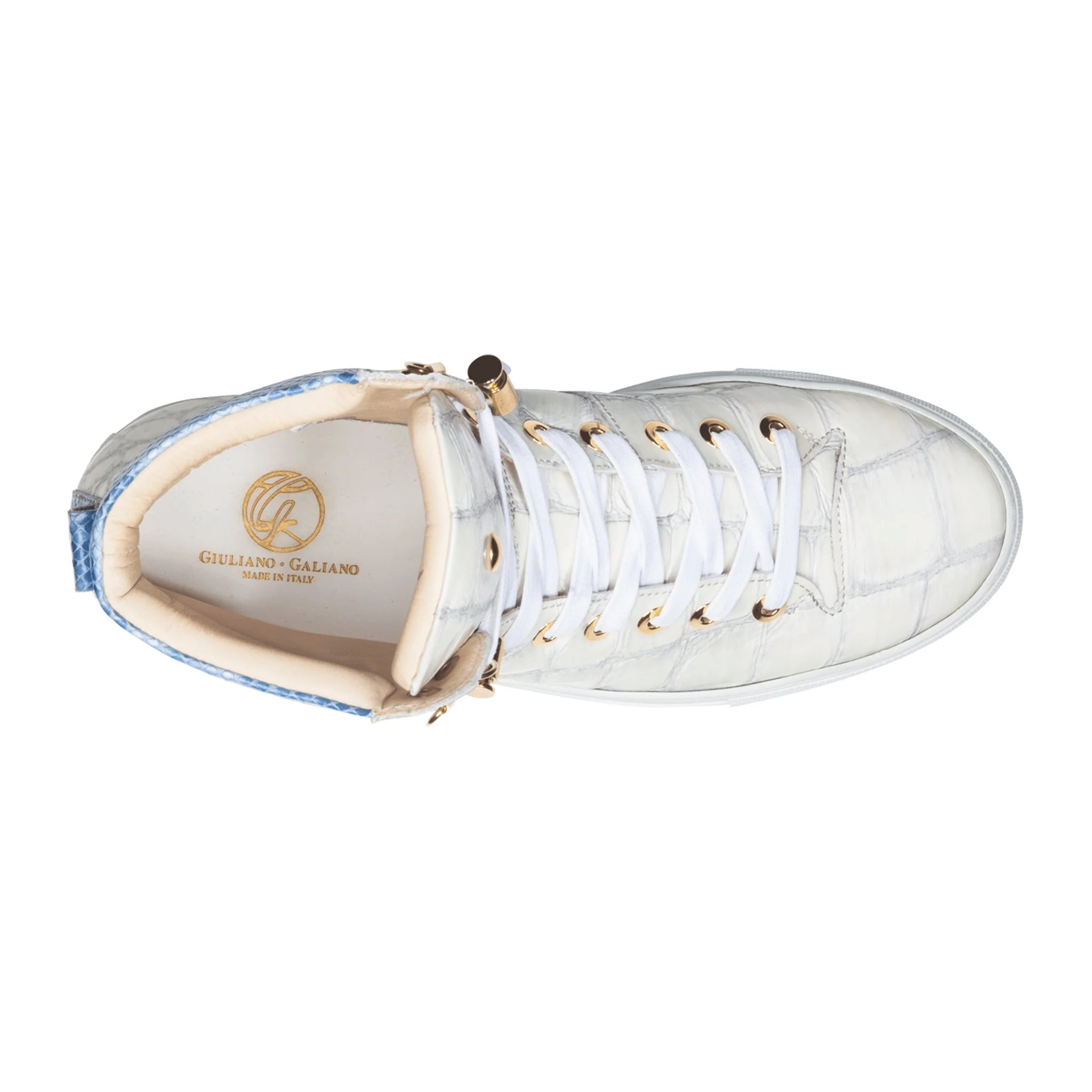 No Limits High White | Blue | Croc Style | Limited Edition