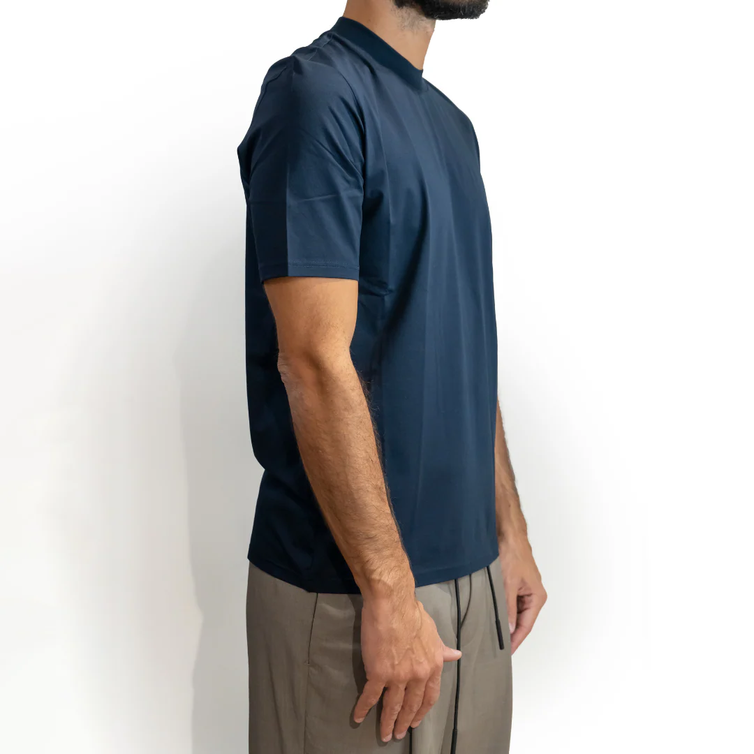 T-Shirt Blu navy | Pure Cotton