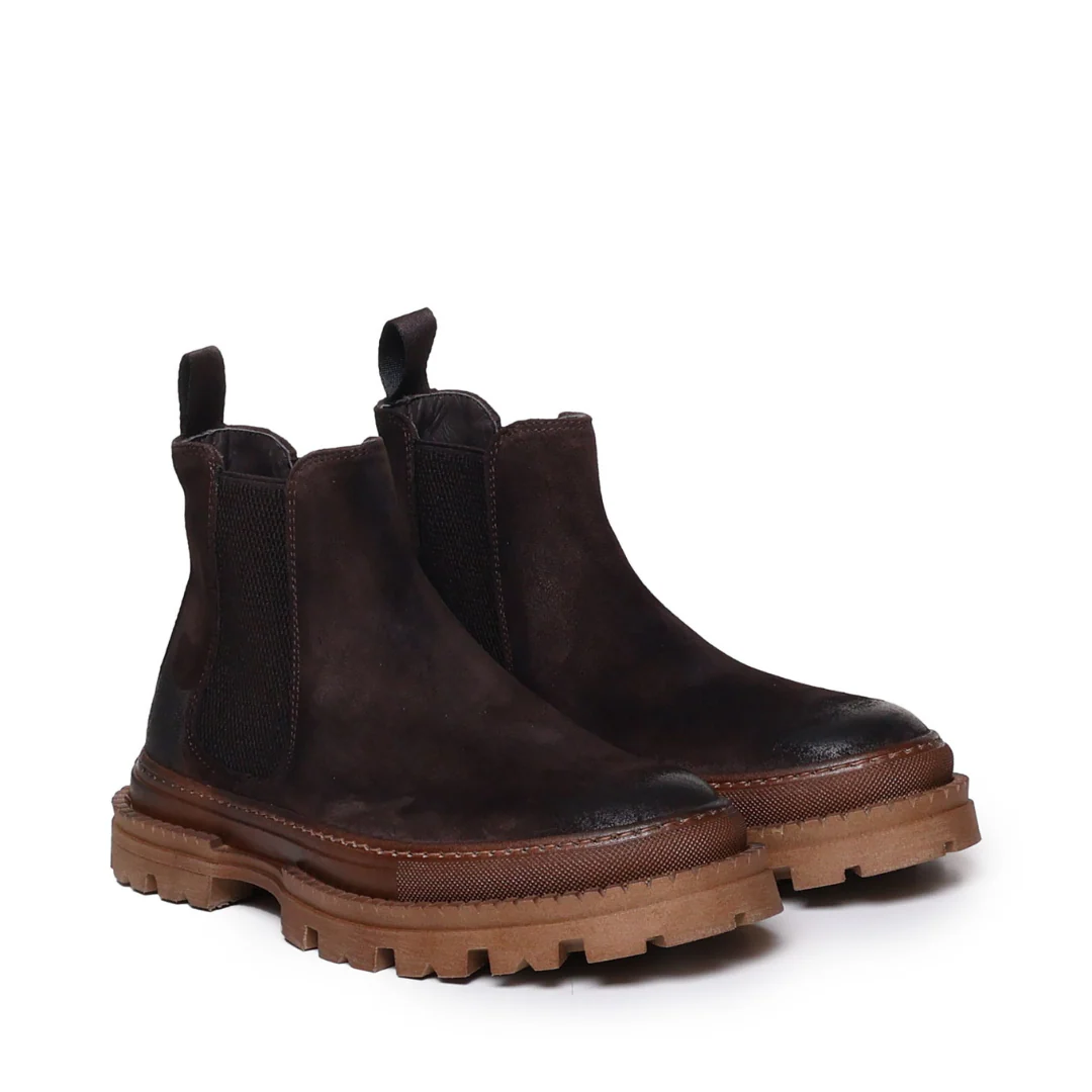 Sergio Ankle Boots | Dark Brown