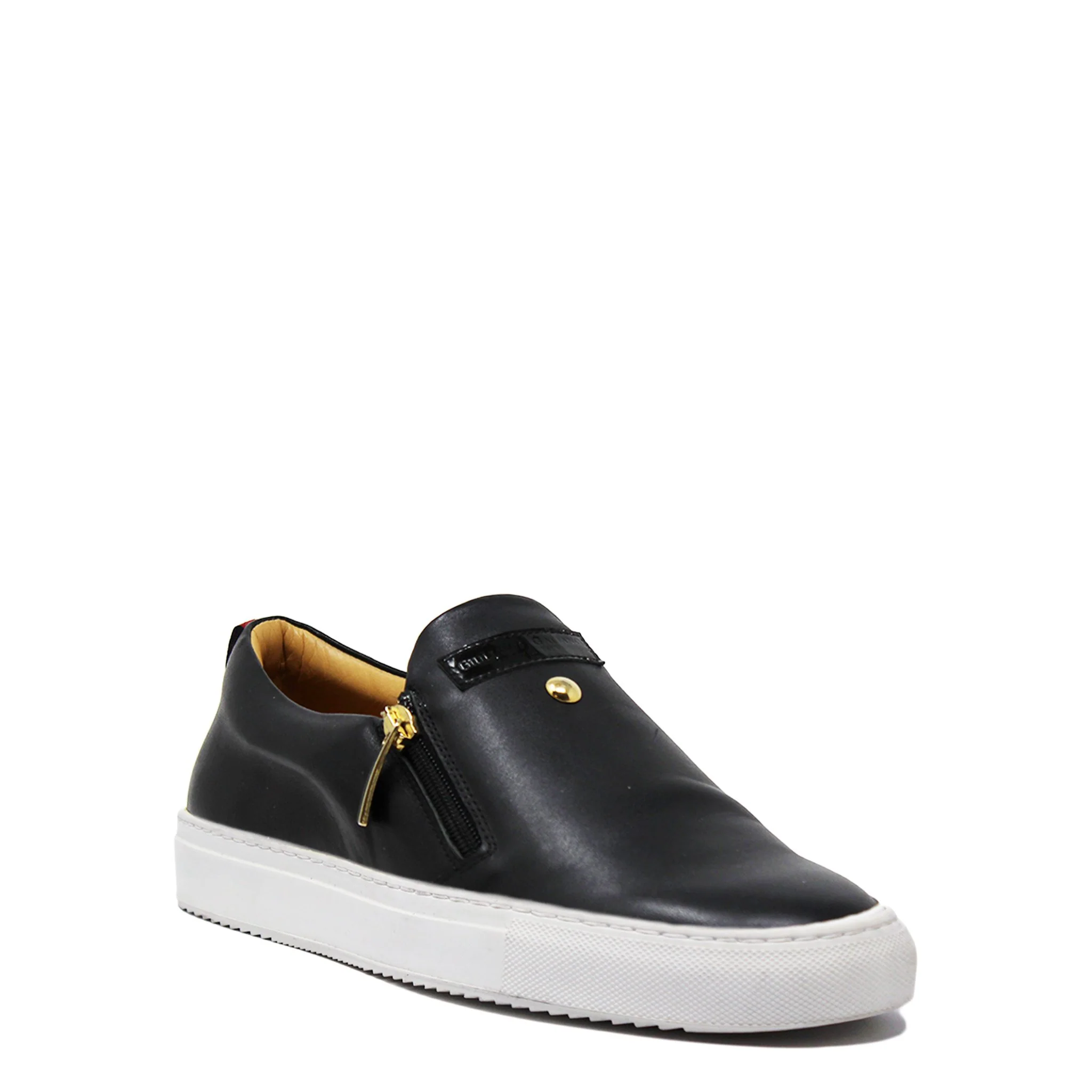 Slip-On Black | Black | Leather