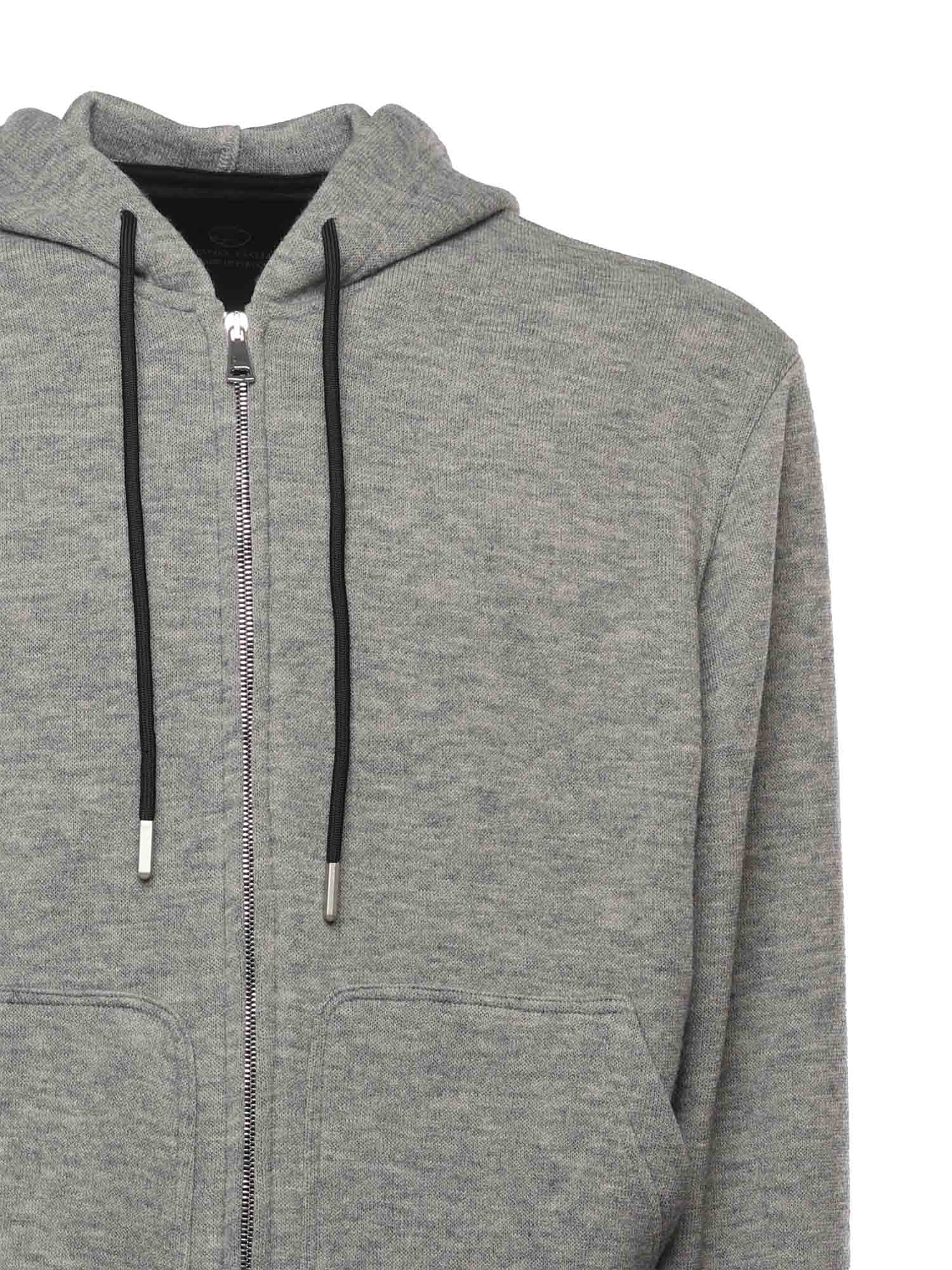 Zip-up | Sweatshirt | Grey