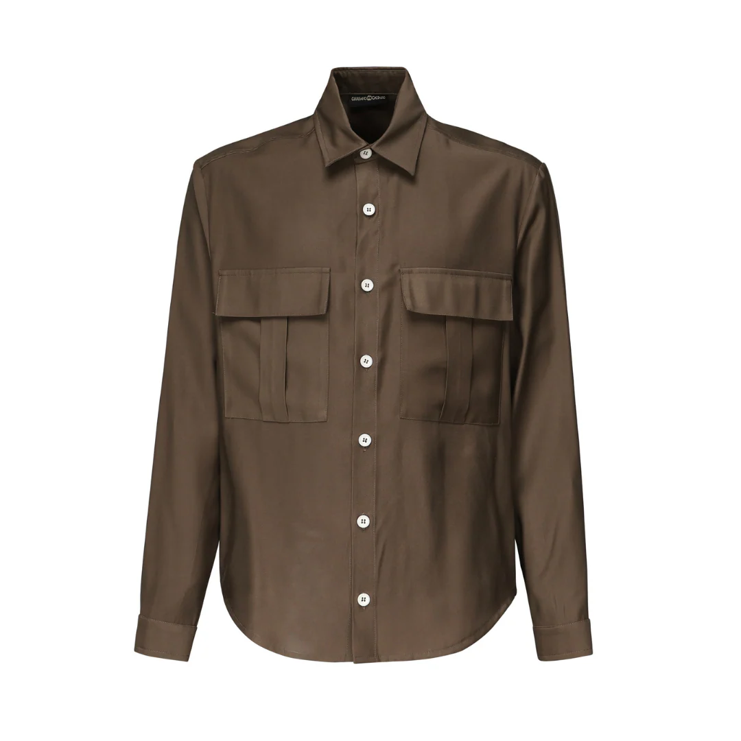 Lizard Shirt | Brown