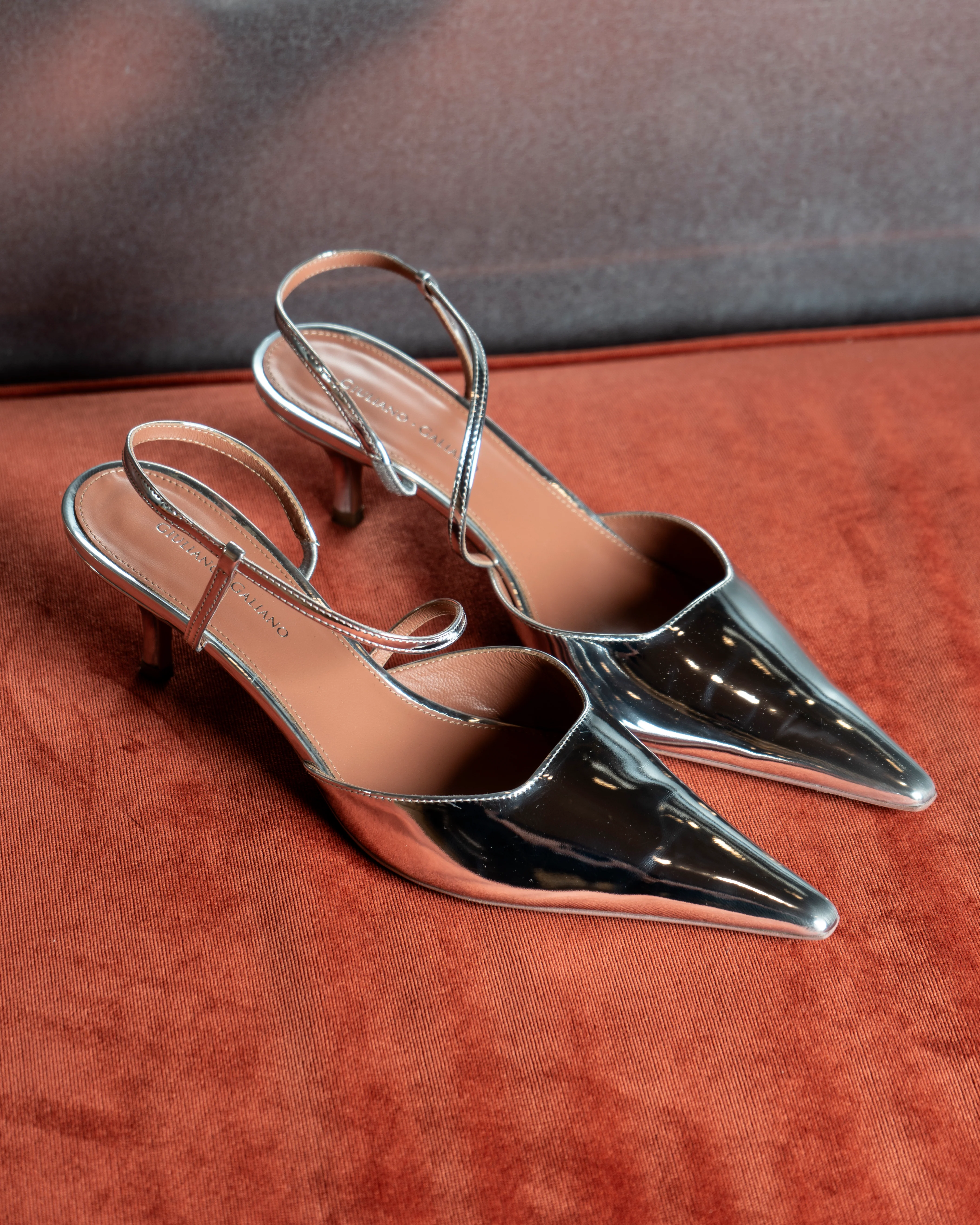 Demi Sandal | Pelle | Silver