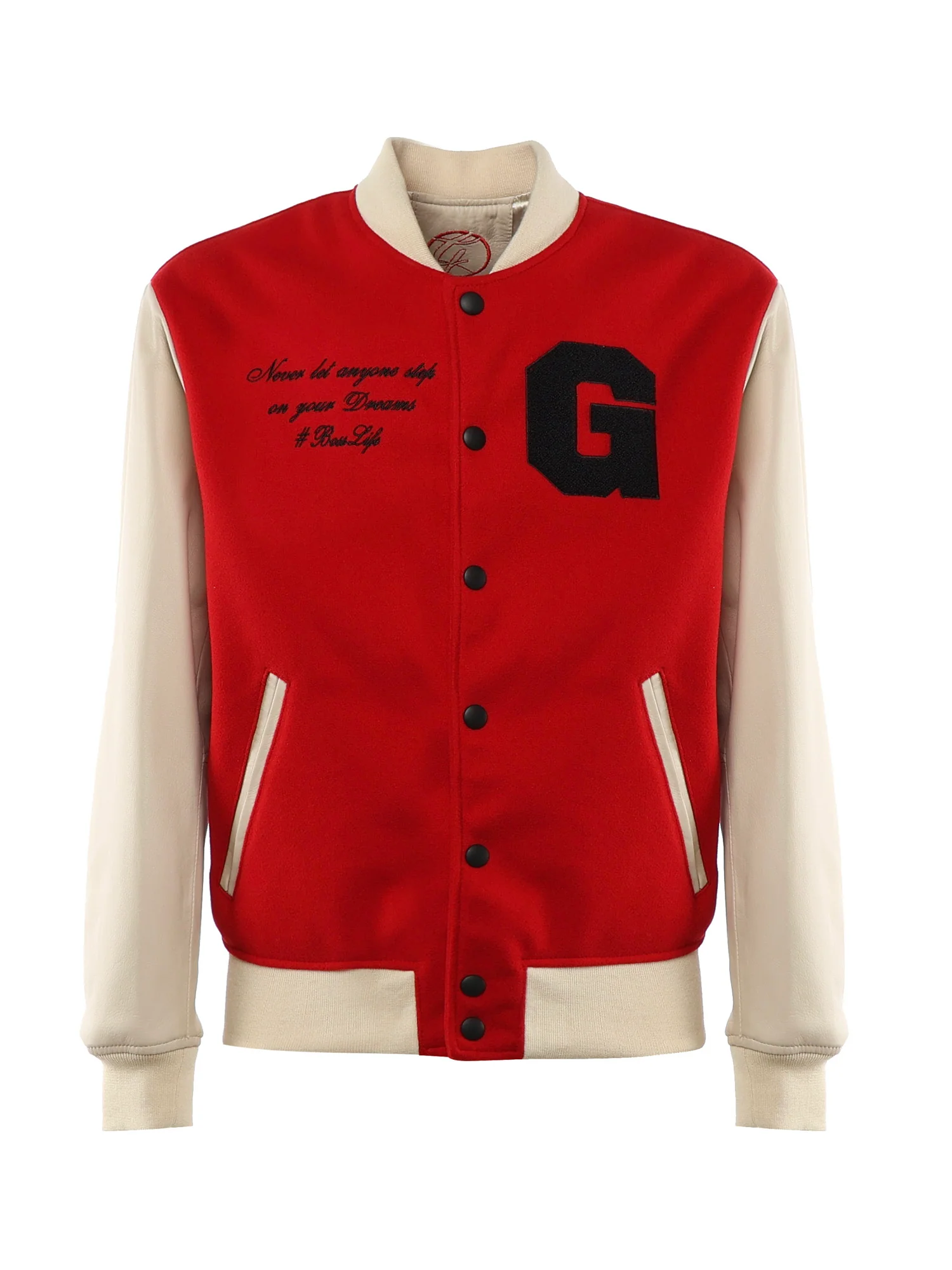 #Bosslife Varsity Jacket | Red