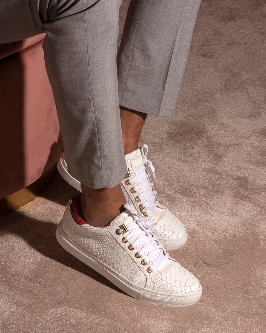 No Limits Low | White | Red | Python | Limited Edition