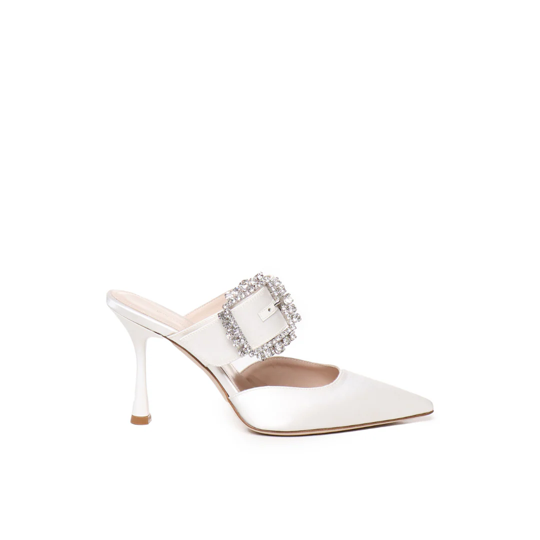 Mules Alena | White