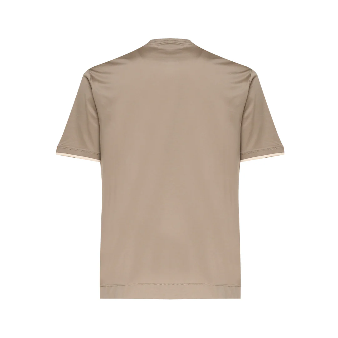 T-Shirt Beige | Cotton