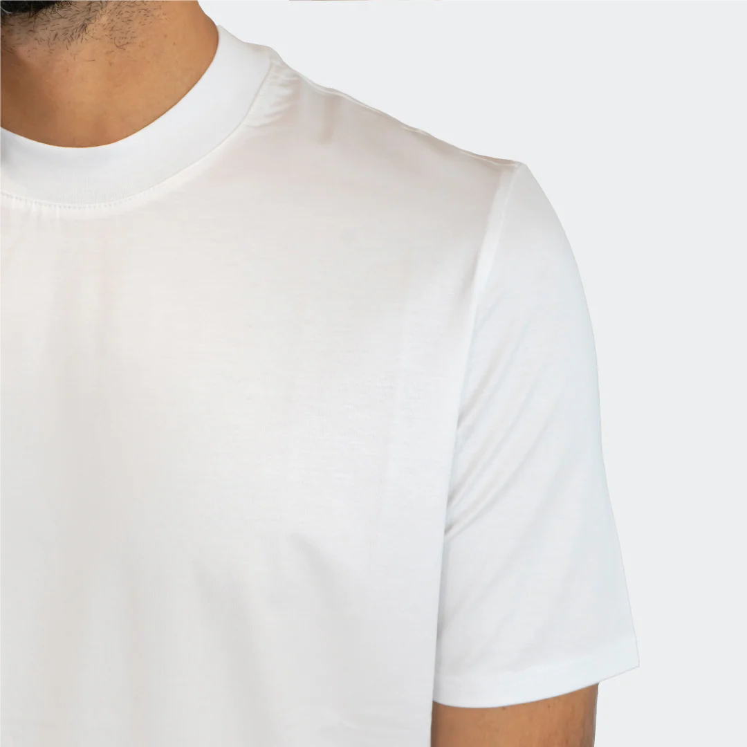 T-Shirt in Cotton Premium | White