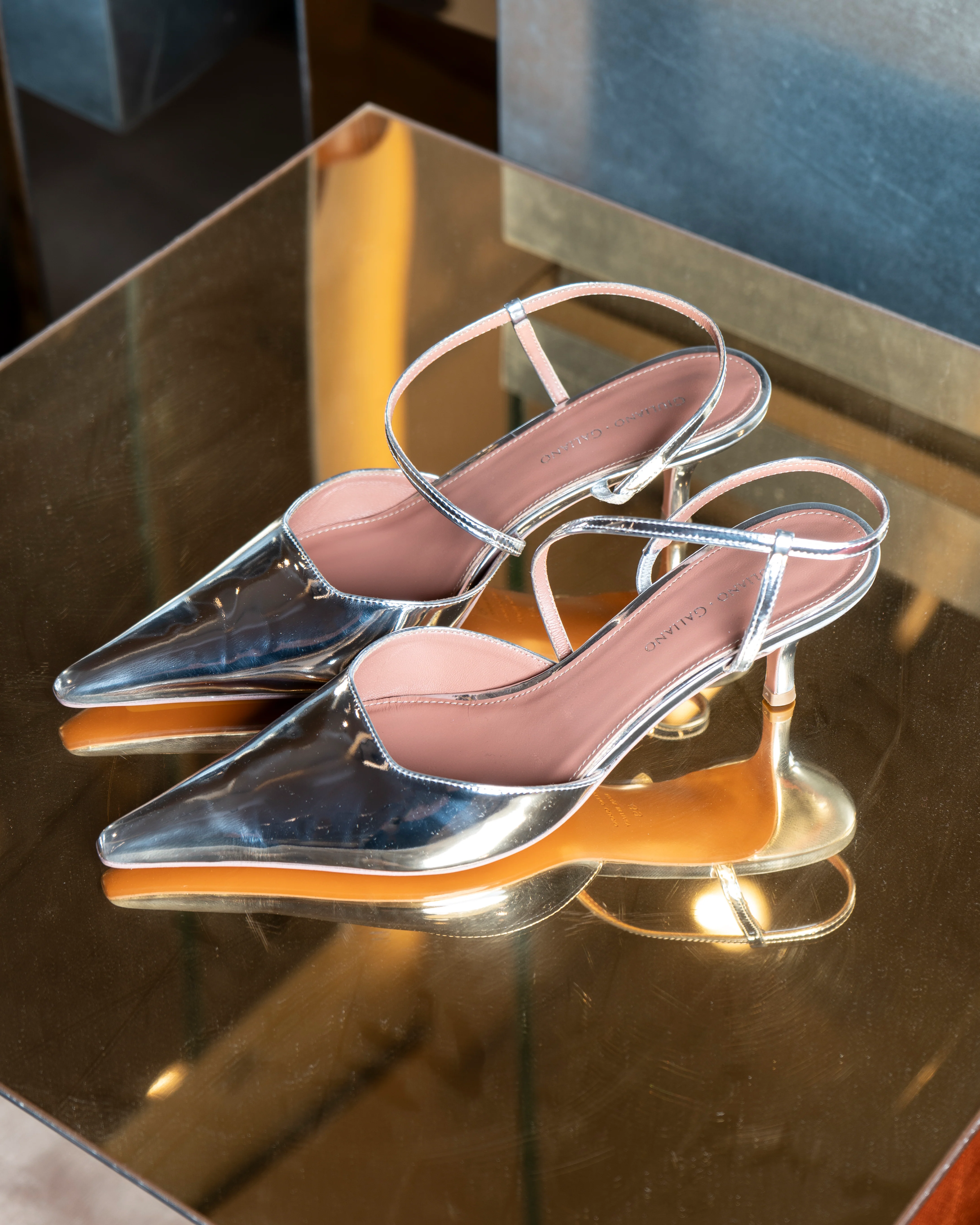 Demi Sandal | Pelle | Silver