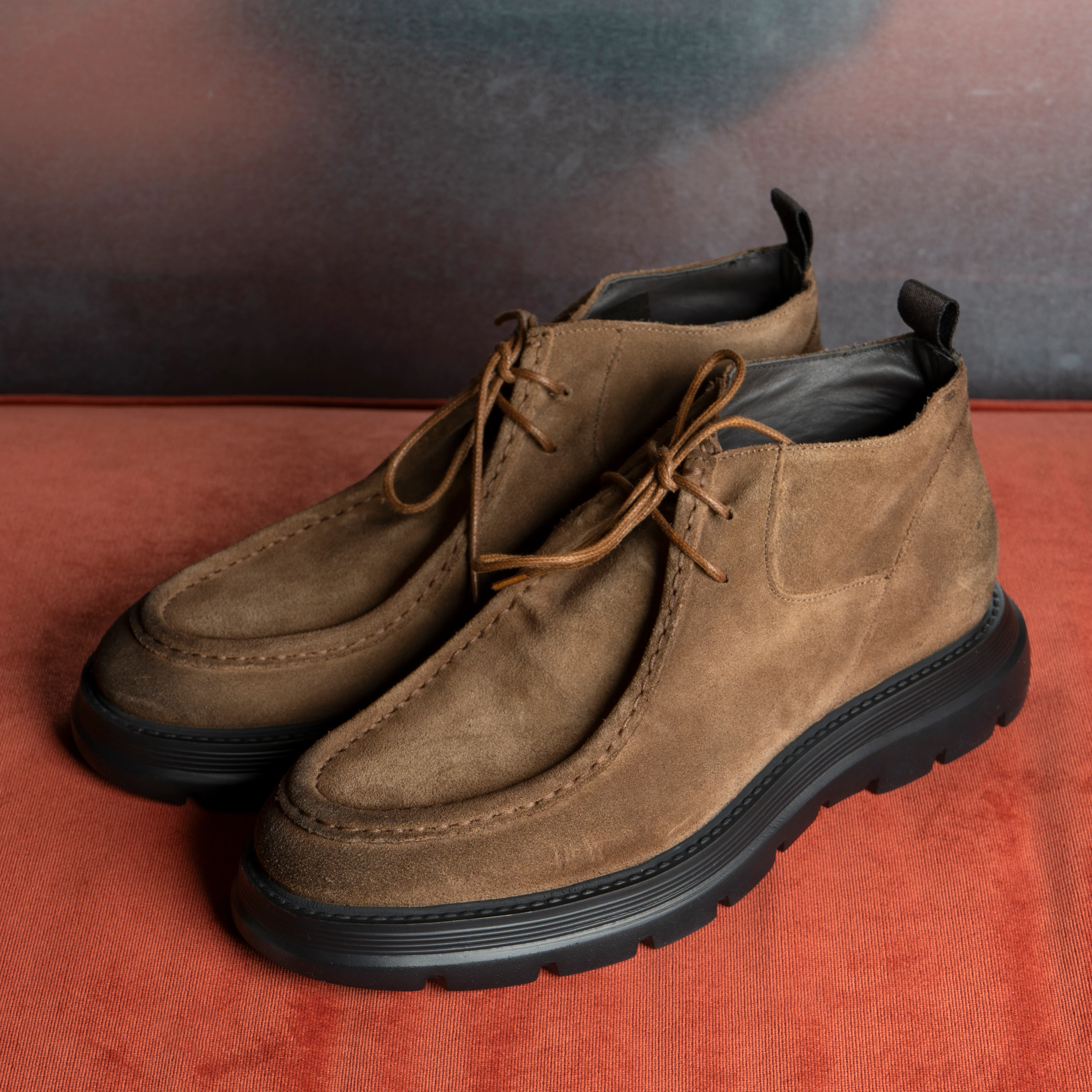 Polacchine Caviar | Brown | In suede