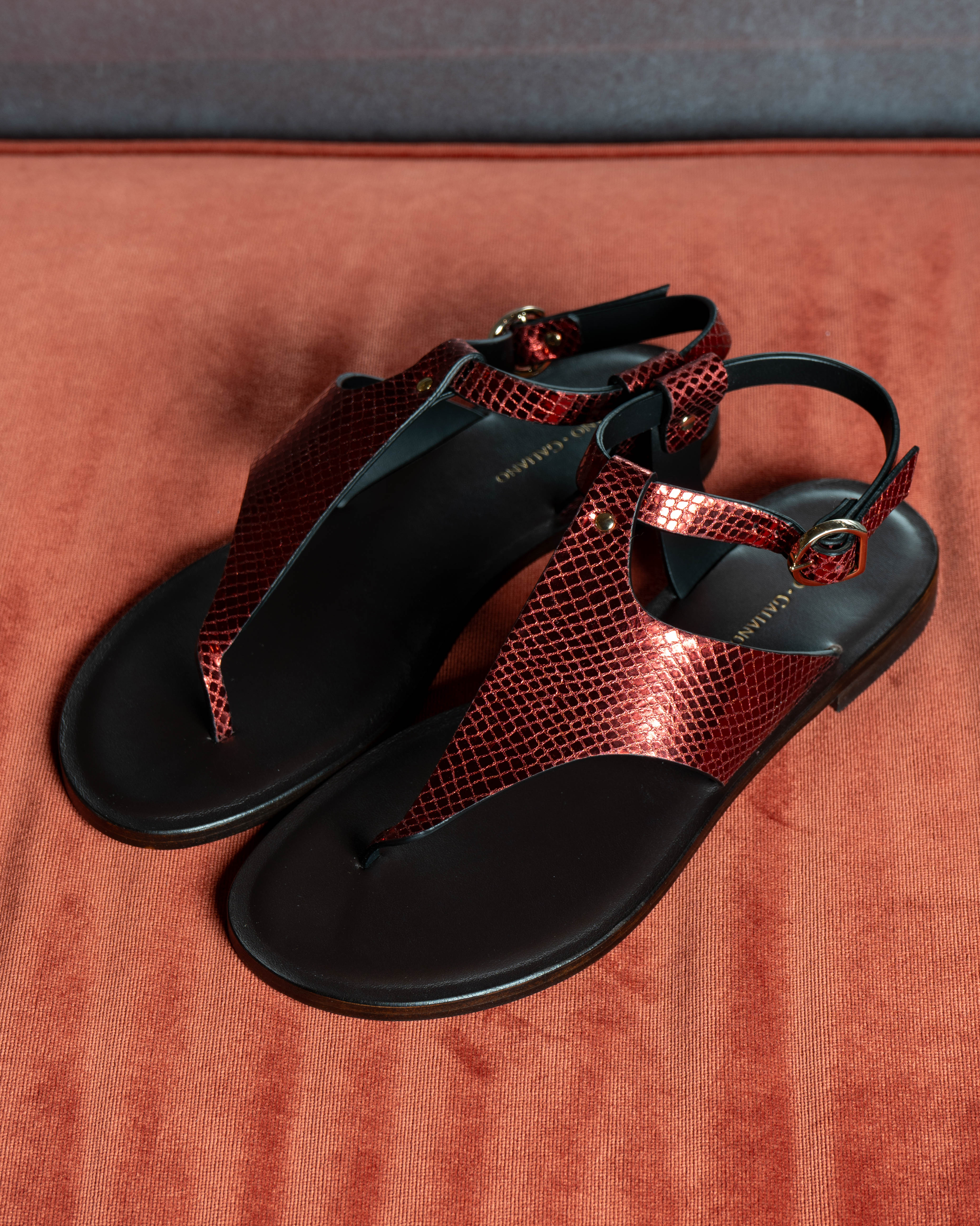 Sissy Sandals | Bordeaux