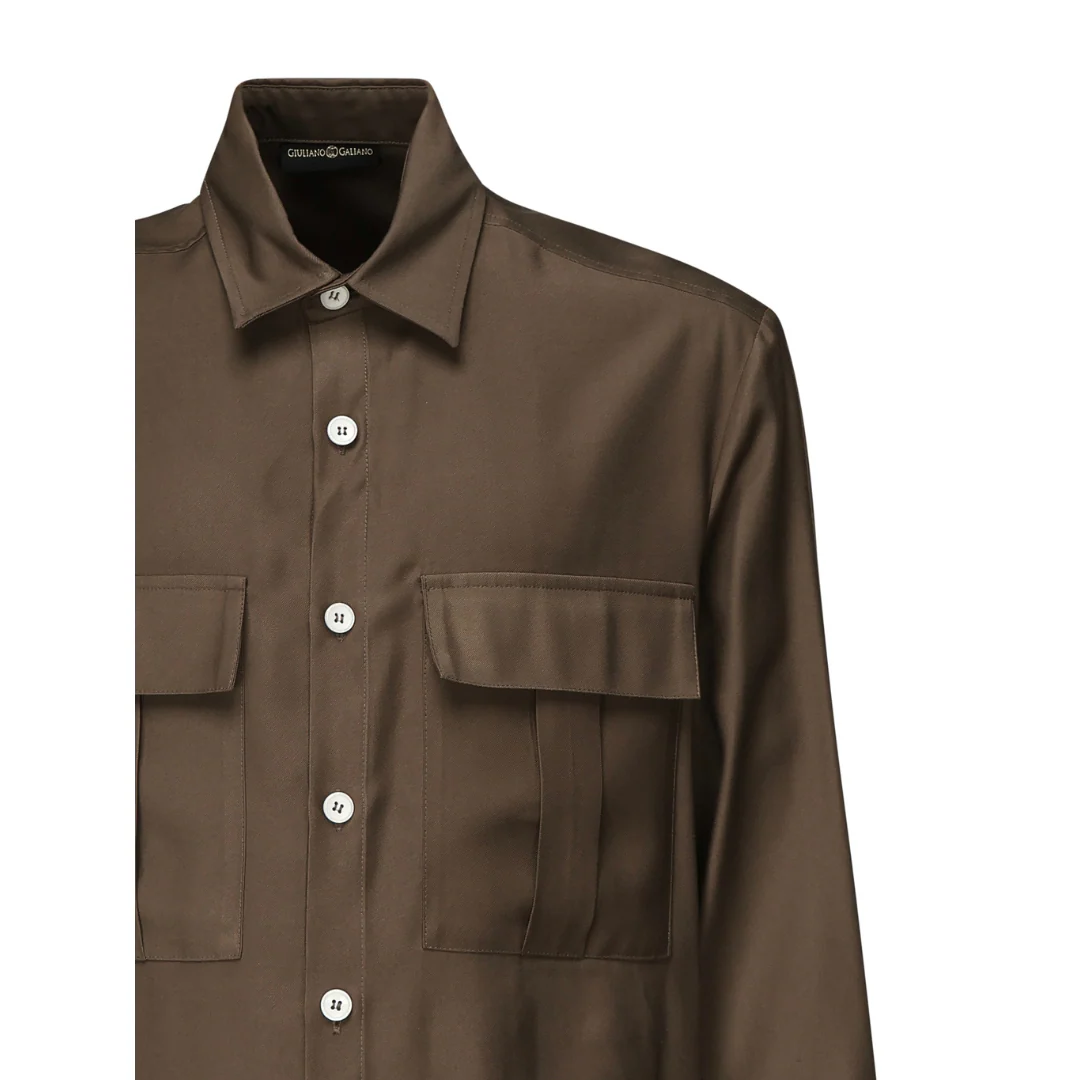 Lizard Shirt | Brown
