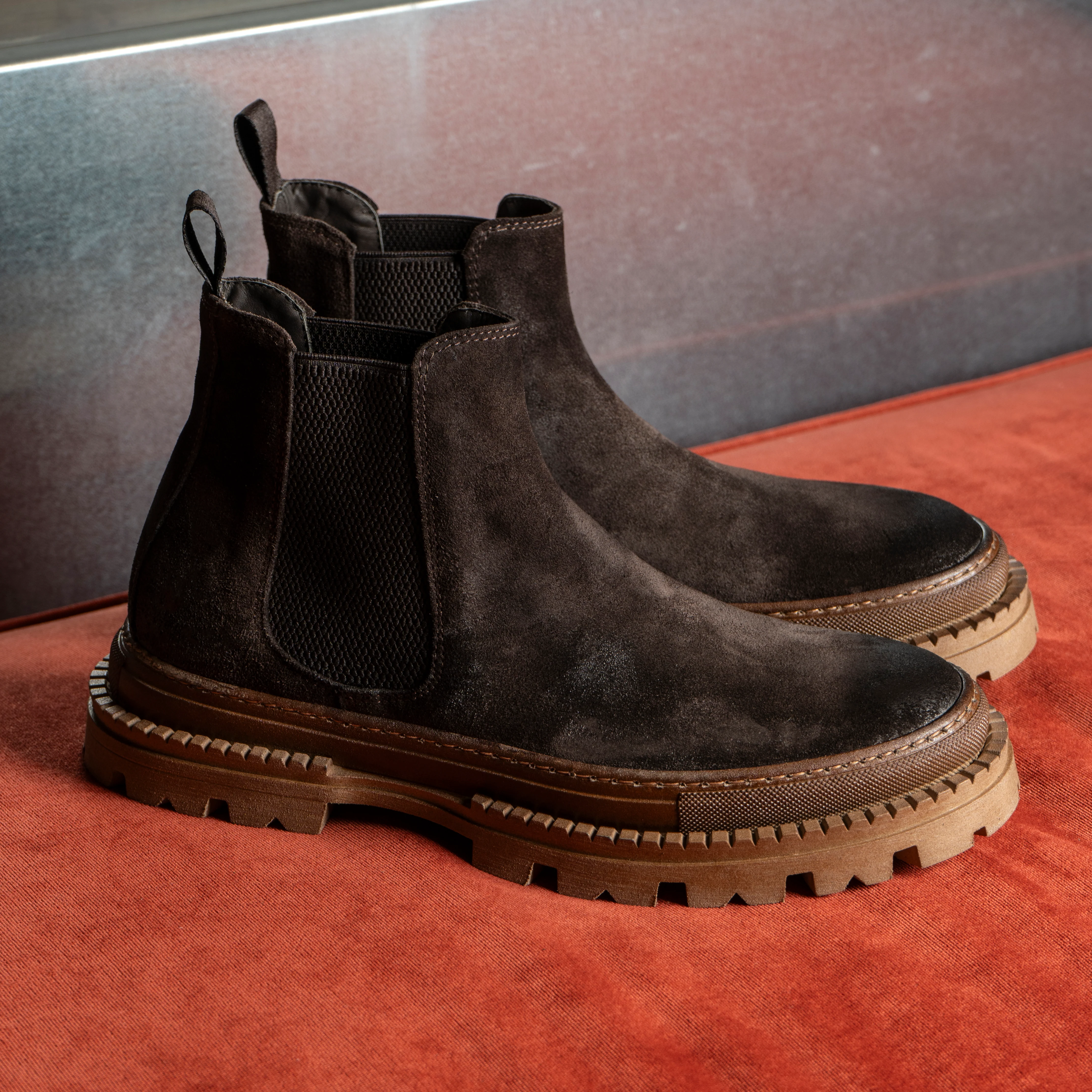 Sergio Ankle Boots | Dark Brown